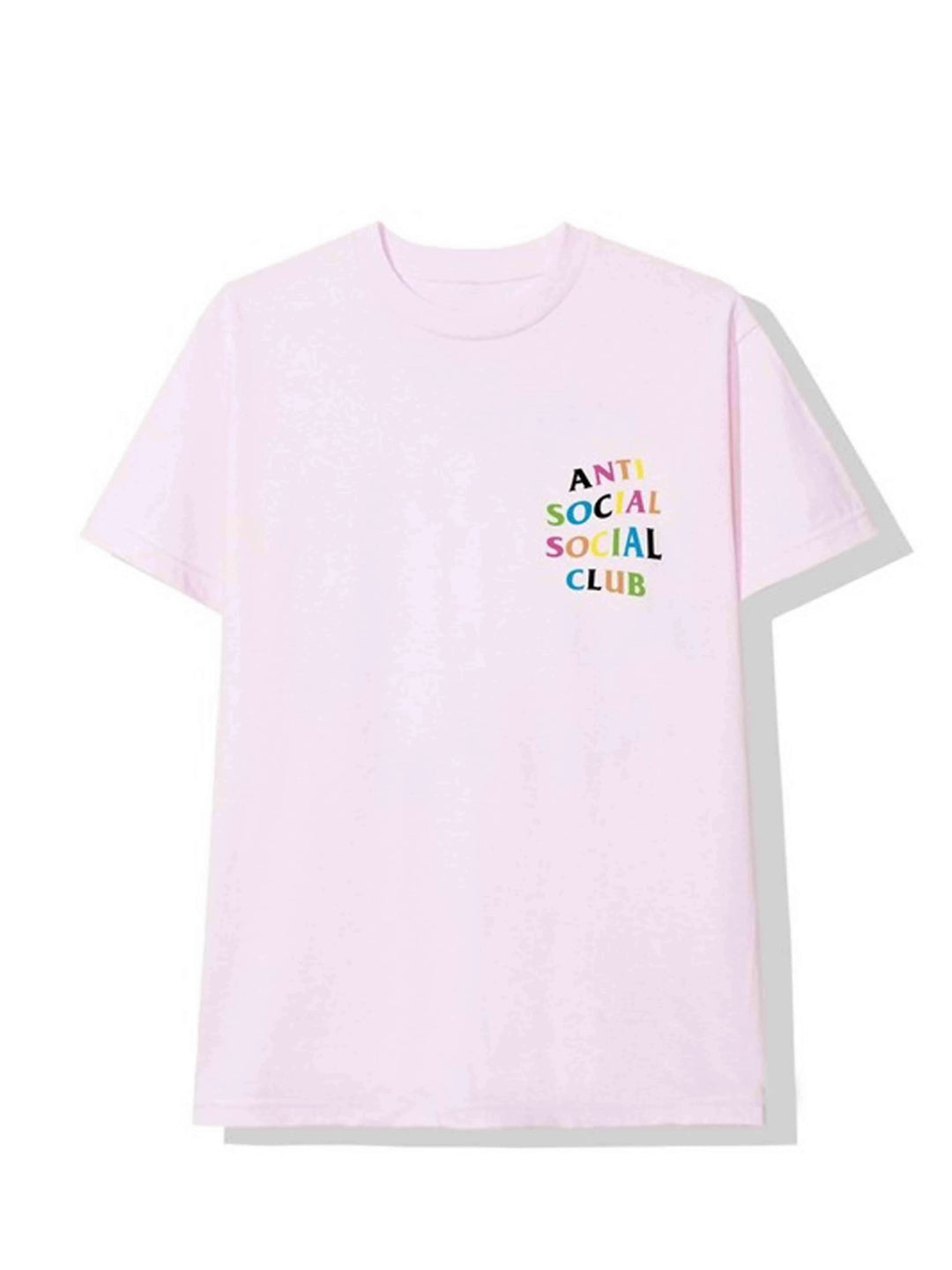 Anti Social Social Club Rainbow Kkoch Tee Pink Anti Social Social Club