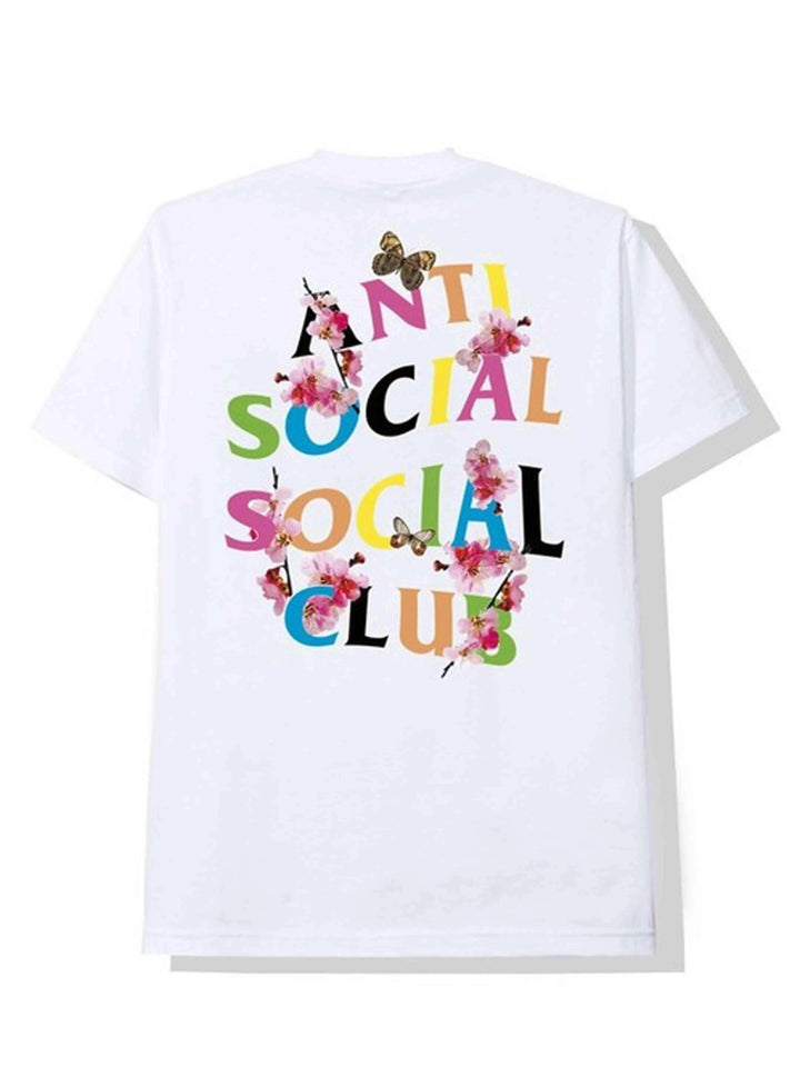 Anti Social Social Club Rainbow Kkoch Tee White Anti Social Social Club