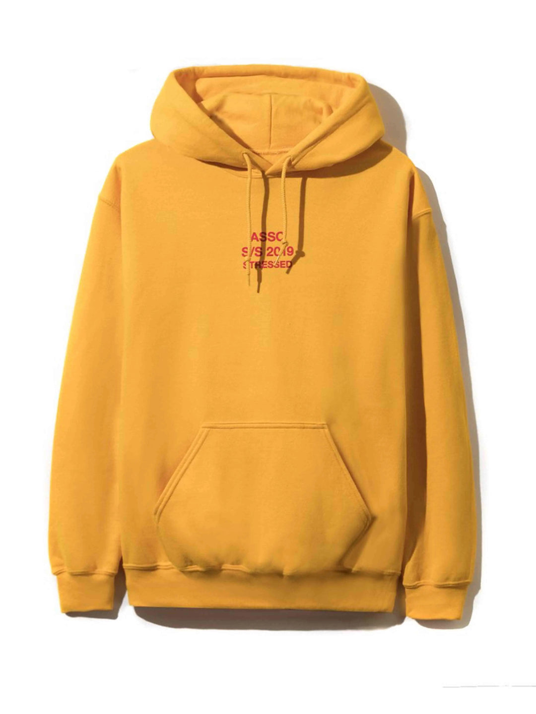 Anti Social Social Club Stressed Hoodie Yellow Prior