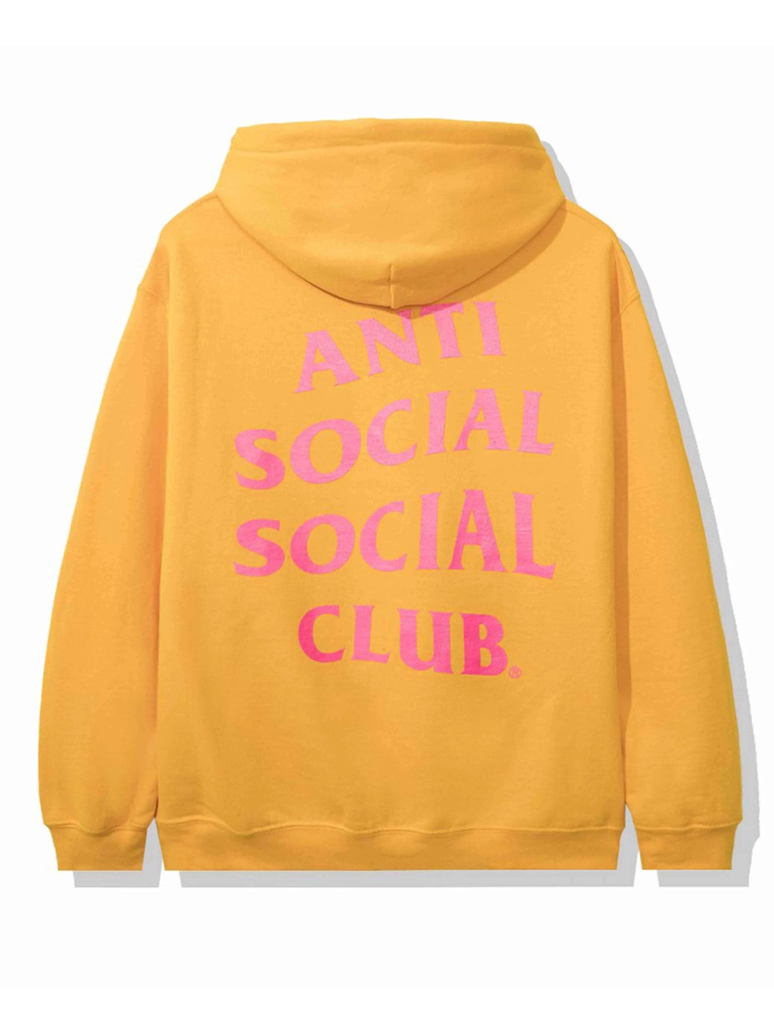 Anti Social Social Club The Grove Hoodie Yellow Anti Social Social Club