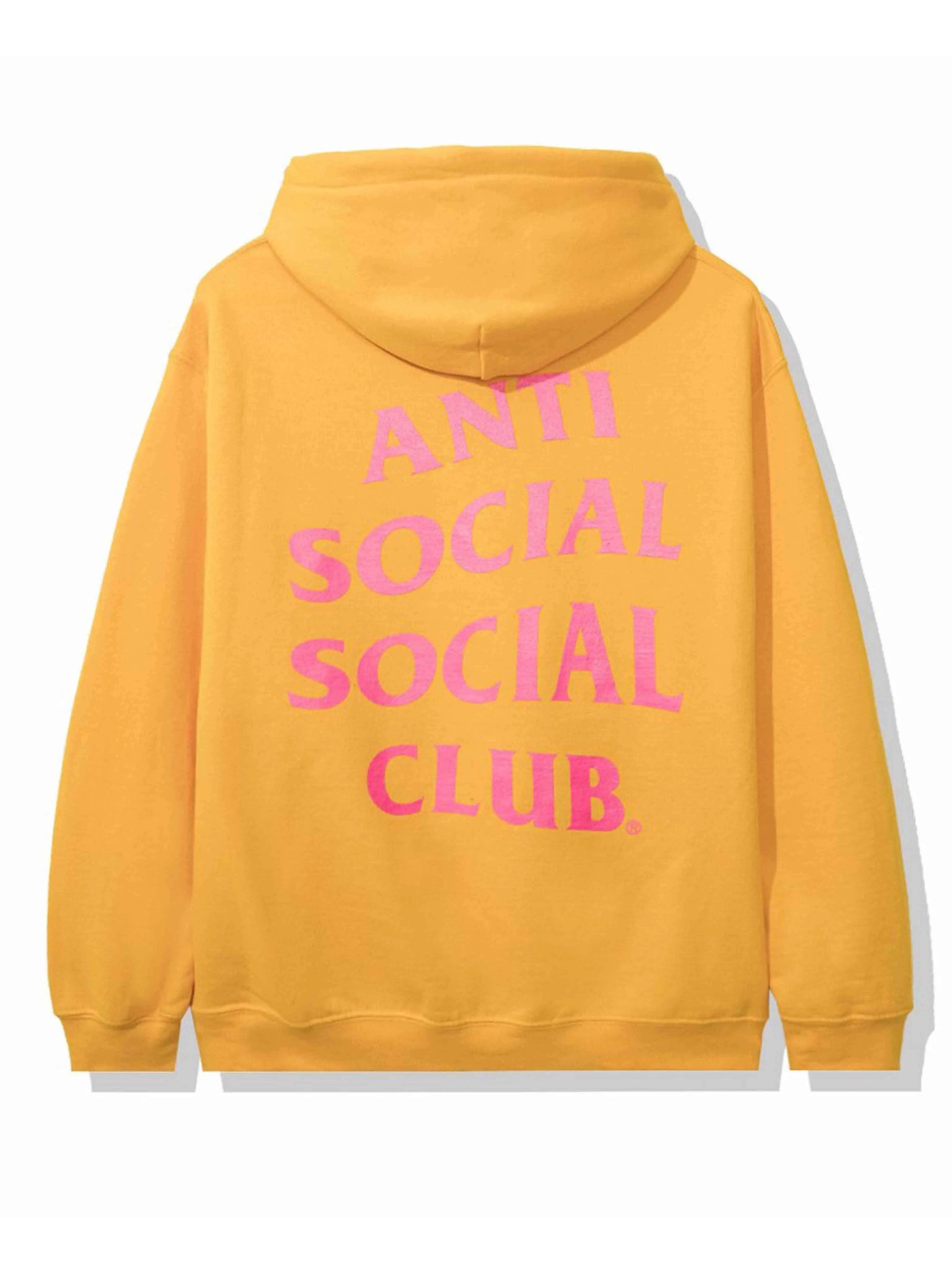 Anti Social Social Club The Grove Hoodie Yellow Anti Social Social Club