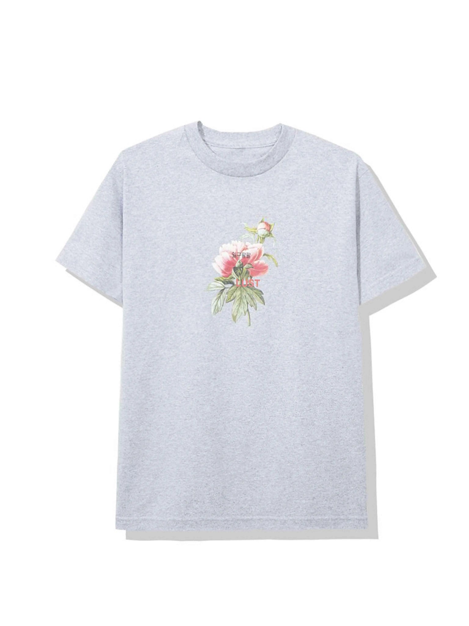 Anti Social Social Club Wifey Cream Tee Heather Grey Anti Social Social Club