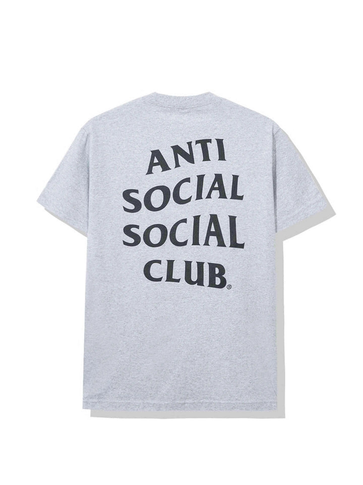 Anti Social Social Club Wifey Cream Tee Heather Grey Anti Social Social Club