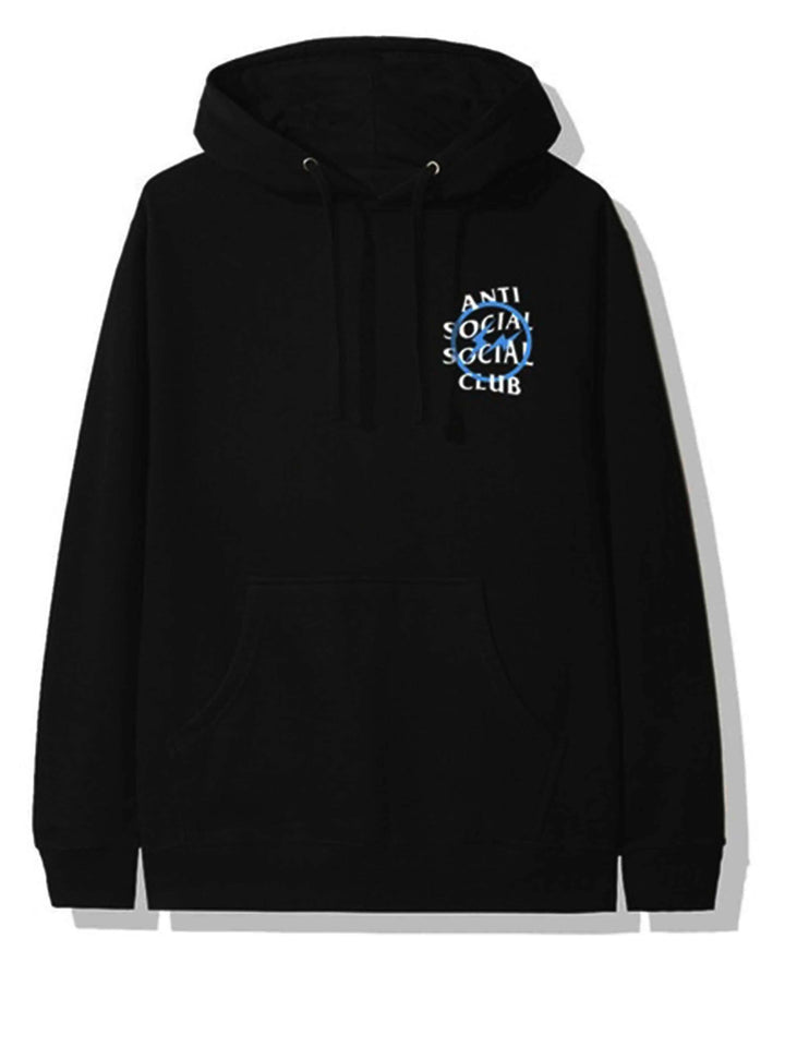 Anti Social Social Club X Fragment Blue Bolt Hoodie Anti Social Social Club