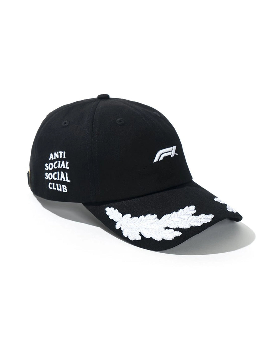 Anti Social Social Club X Undefeated F1 Cap Black Anti Social Social Club