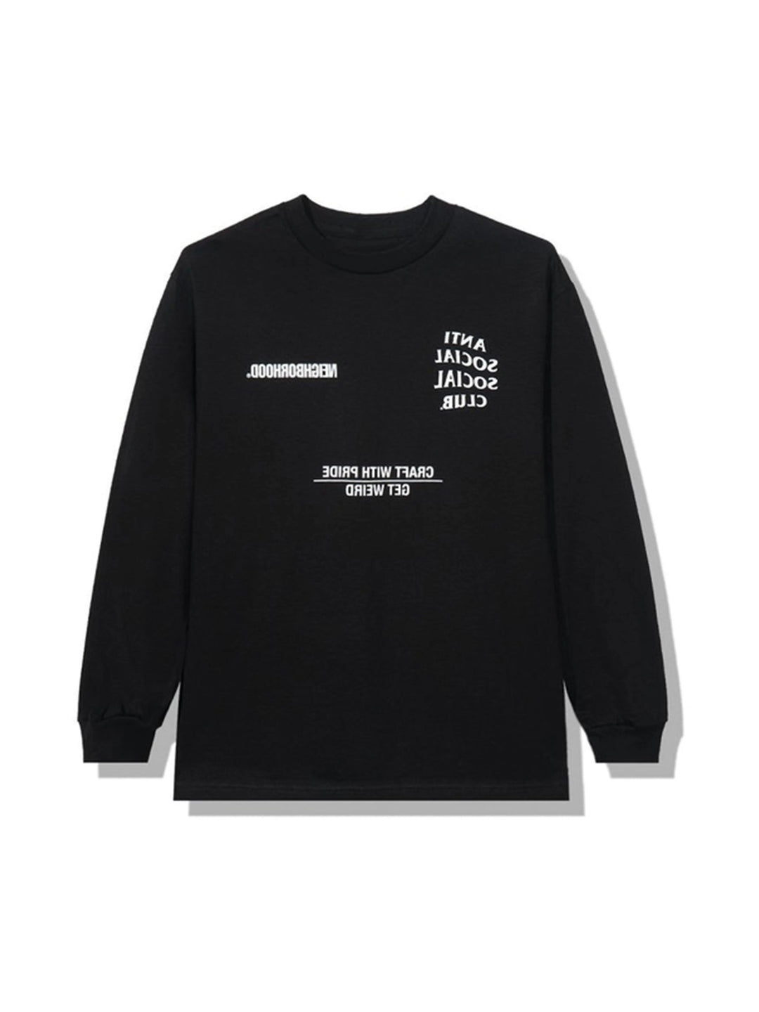 Anti Social Social Club x Neighborhood AW05 Long Sleeve Black Anti Social Social Club