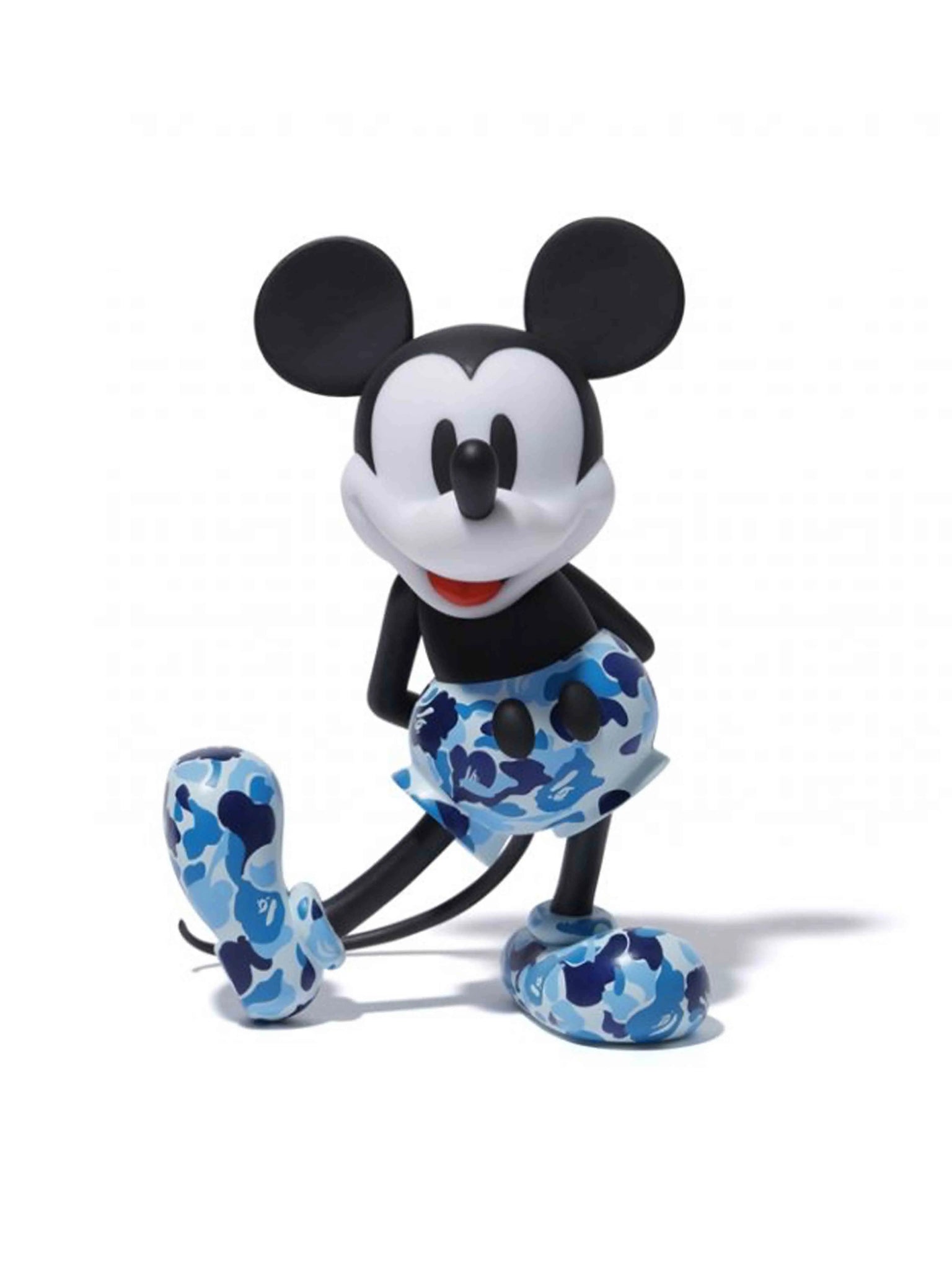 BAPE x Mickey Mouse 90th Anniversary Figure Blue Camo Prior