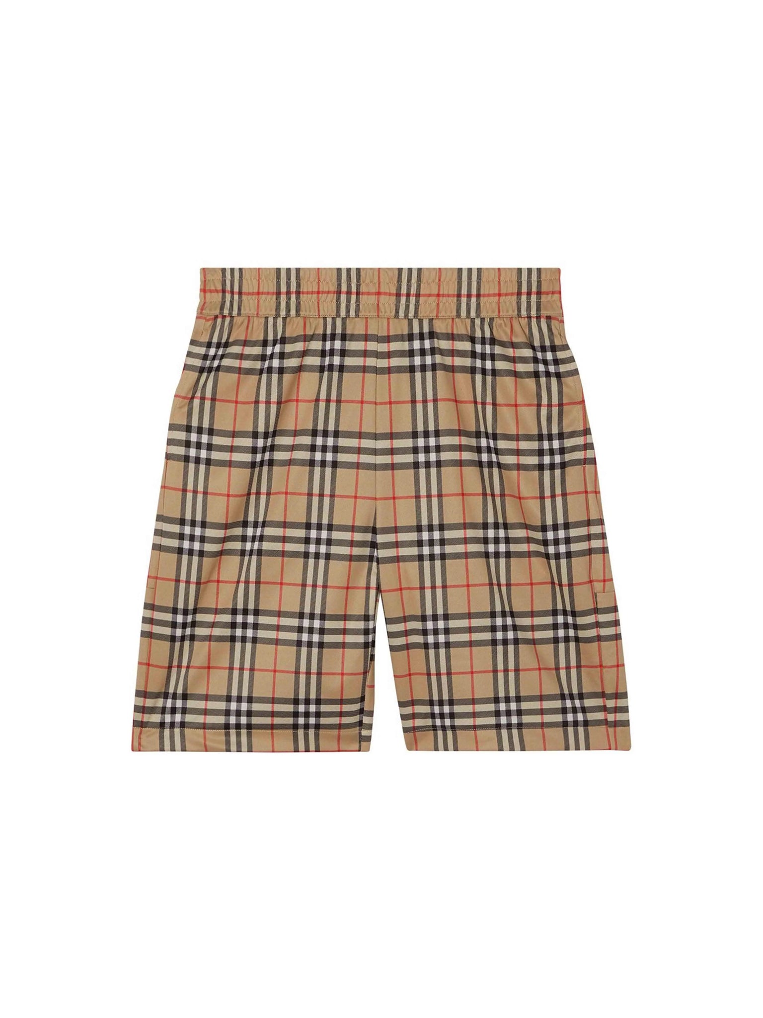 Burberry Check Print Shorts Prior