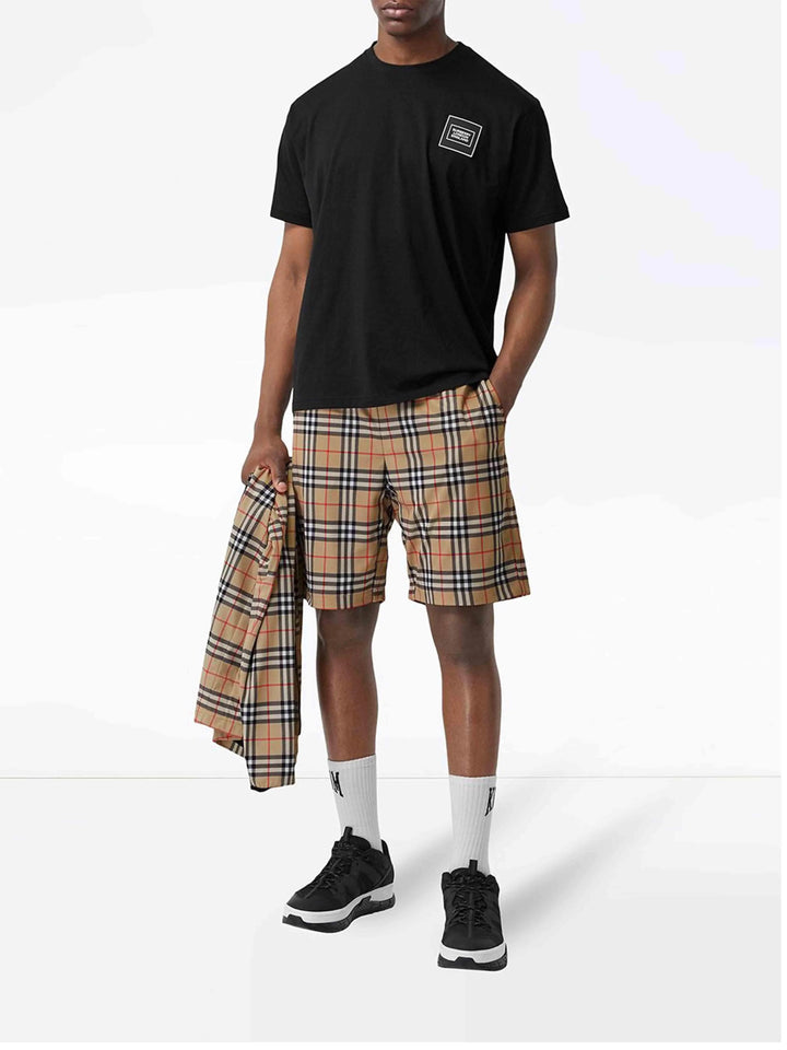 Burberry Check Print Shorts Prior