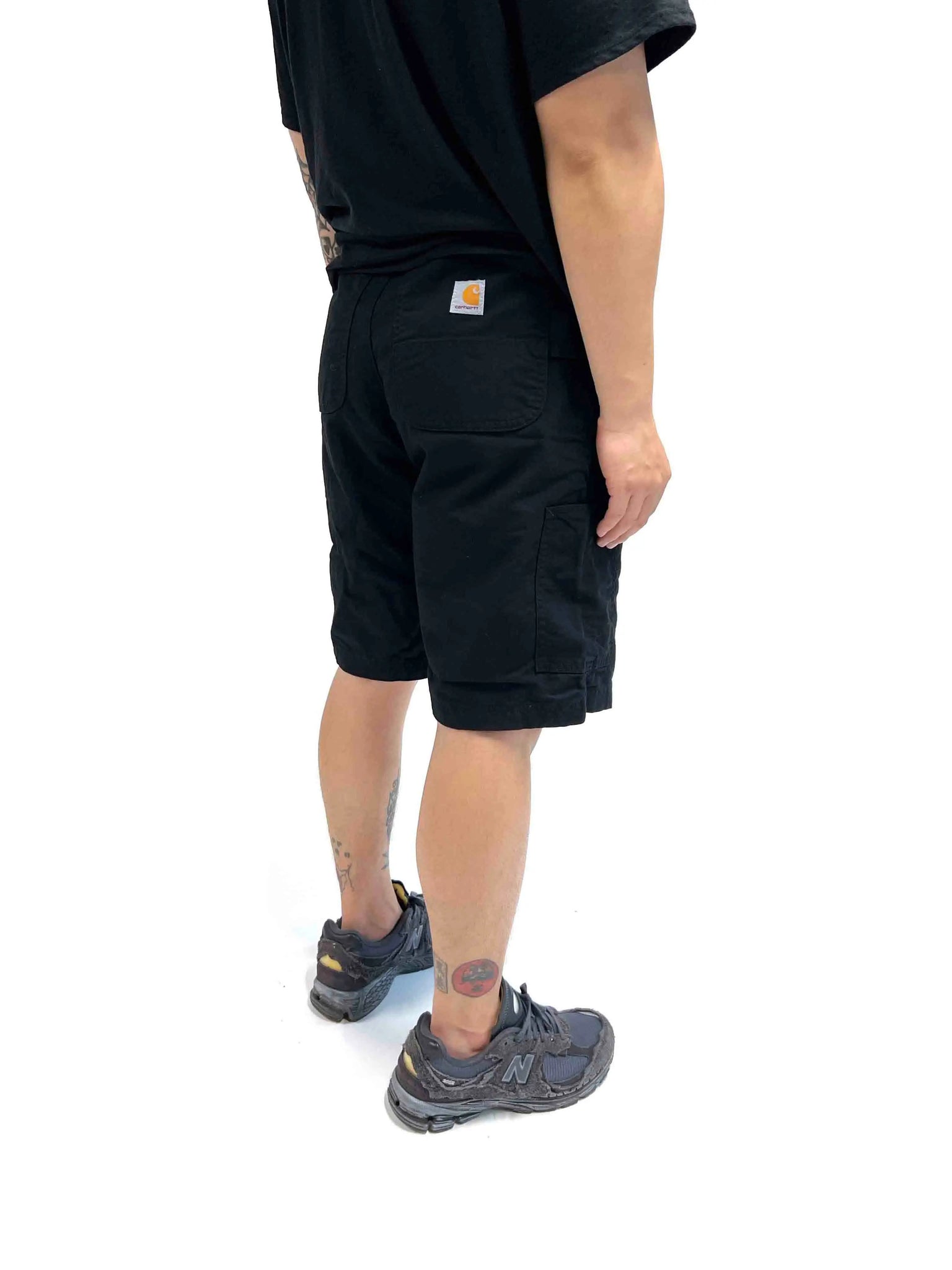 Carhartt Canvas Work Short 10-Inch Black Prior