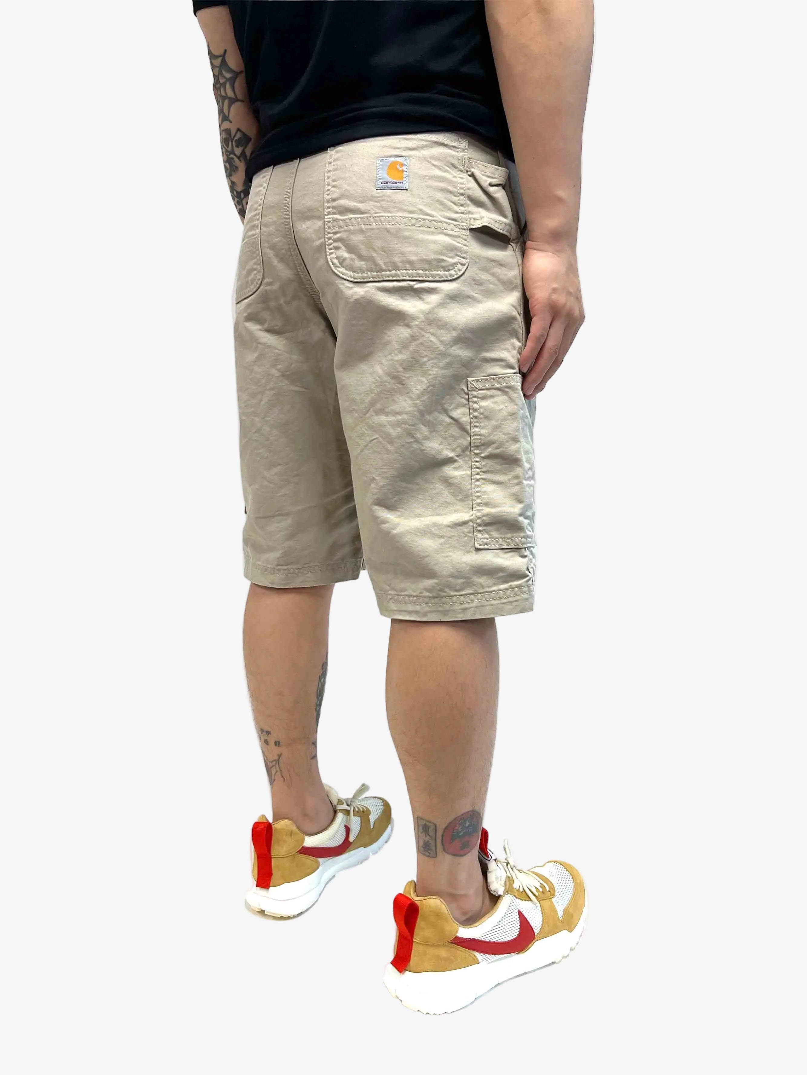 Carhartt Canvas Work Short 10-Inch Tan Prior