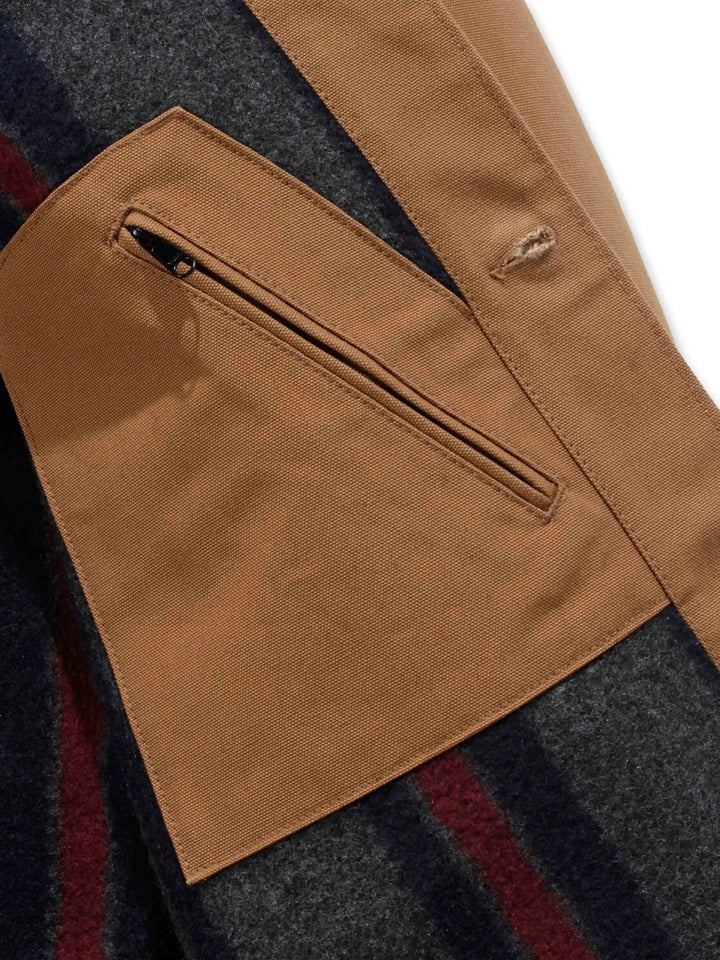 Carhartt Chore Coat Blanket Lined Brown Prior