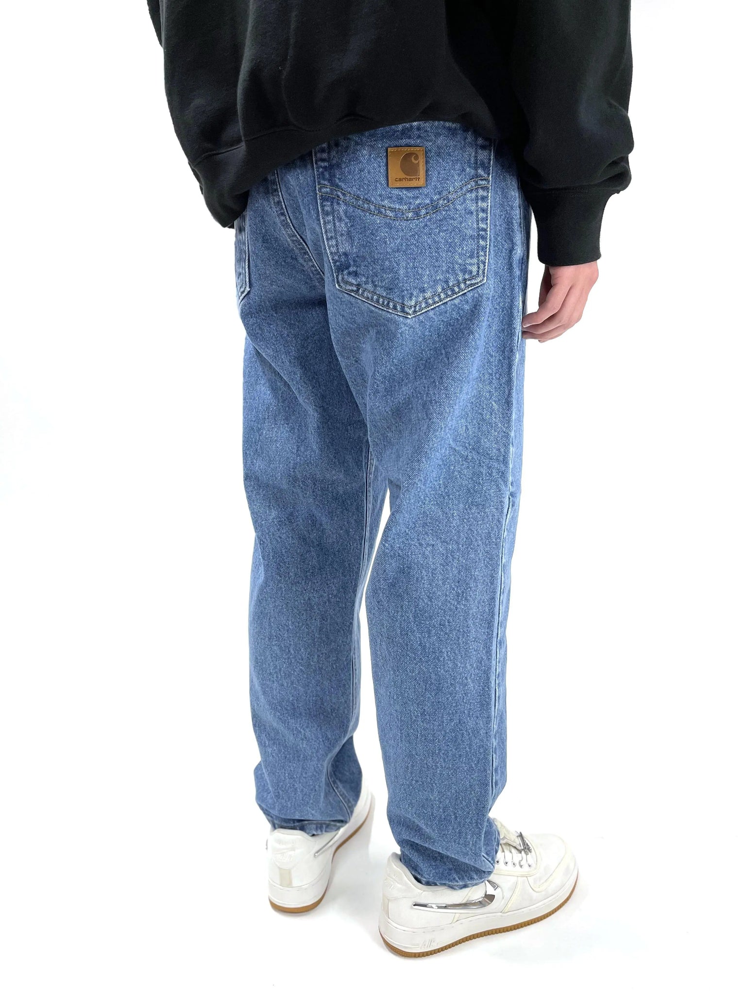 Carhartt Denim Relaxed Fit Jean Stonewash Prior