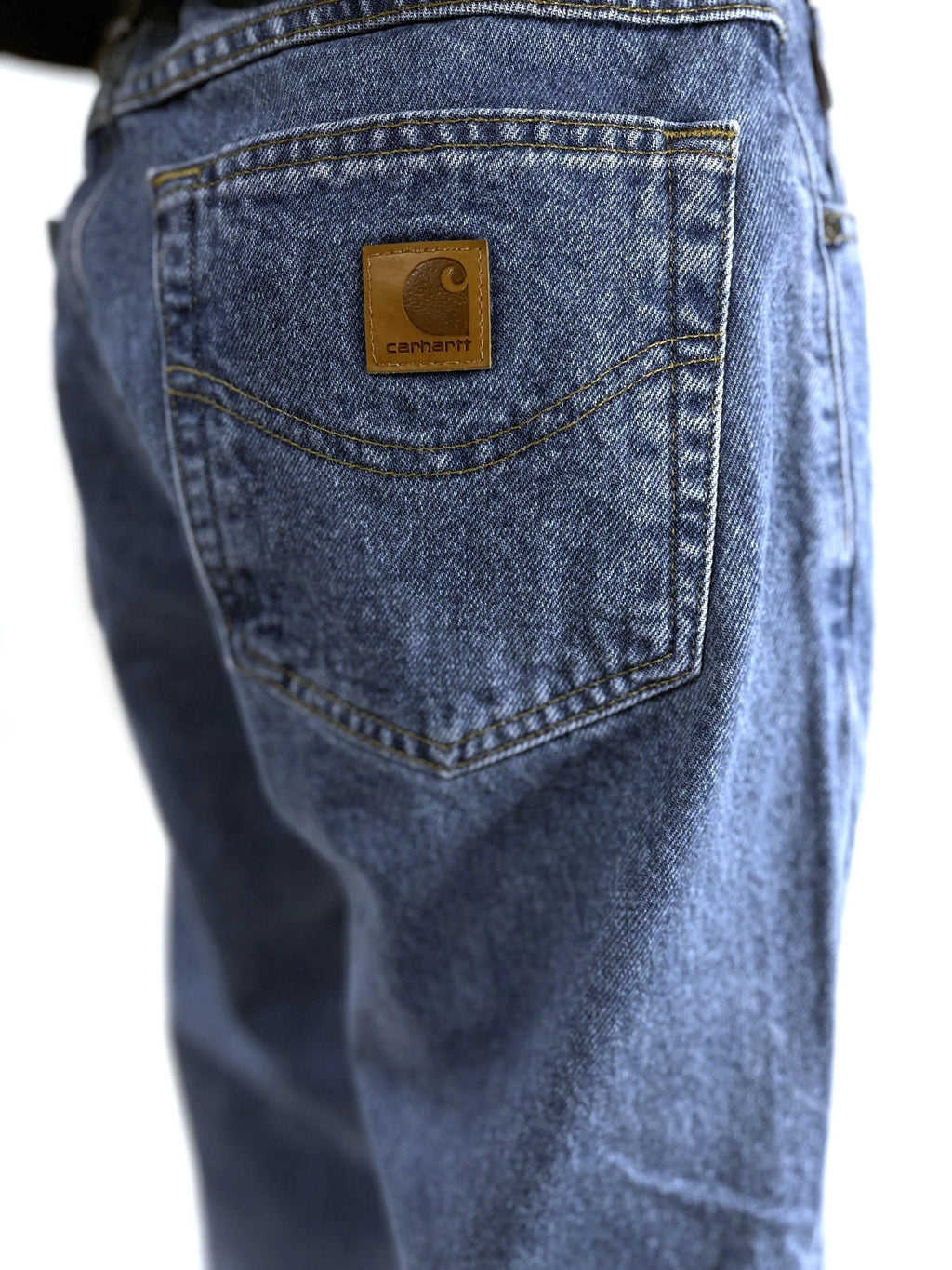 Carhartt Denim Relaxed Fit Jean Stonewash Prior