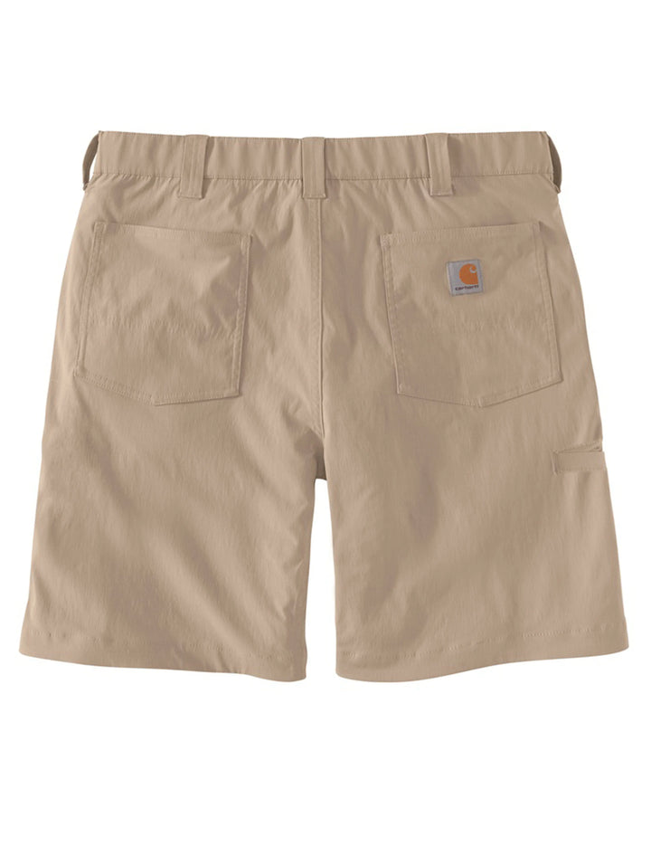 Carhartt Force Relaxed Fit Lightweight Ripstop Work Short 9 Inch Tan Prior