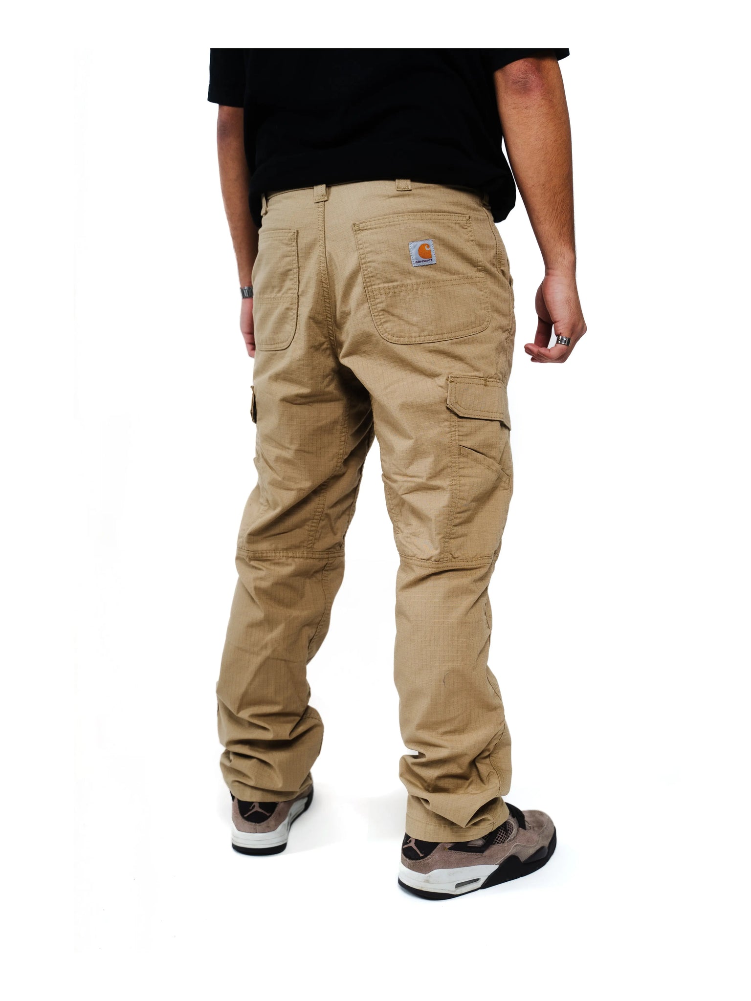 Carhartt Force Relaxed Fit Ripstop Cargo Work Pant Dark Khaki Prior