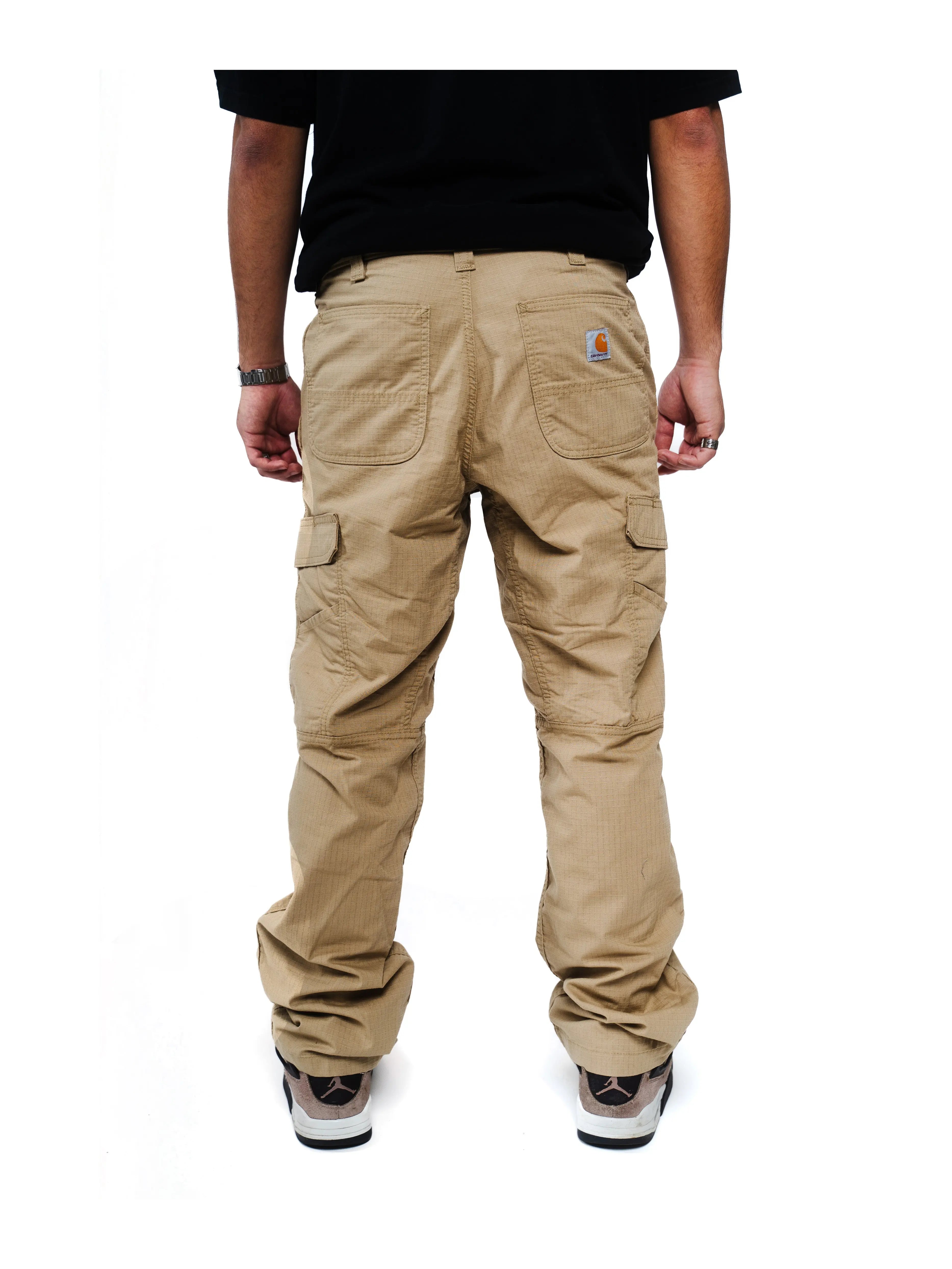 Carhartt Force Relaxed Fit Ripstop Cargo Work Pant Dark Khaki