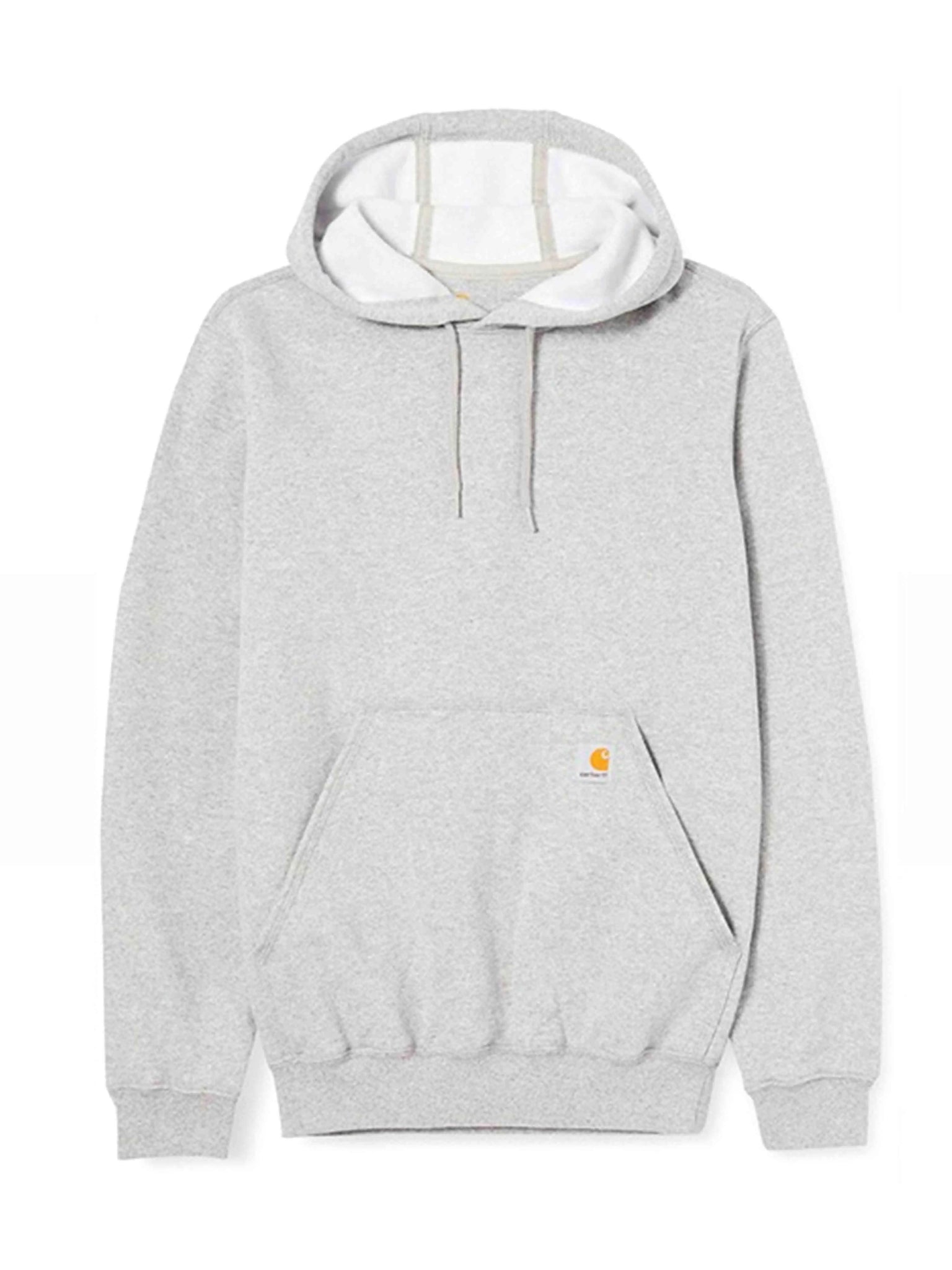 Carhartt Mid Weight Logo Hoodie Heather Grey Carhartt