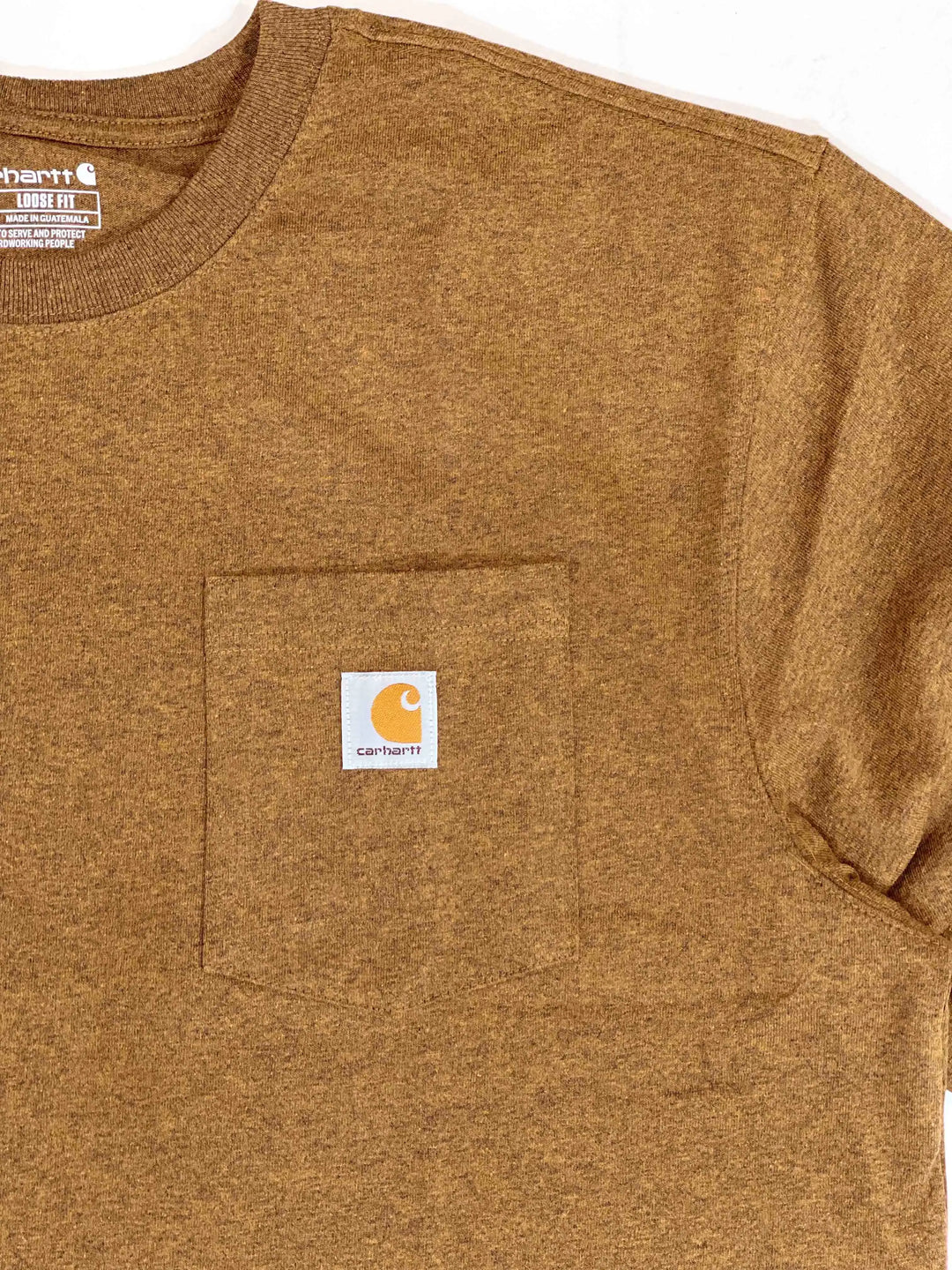 Carhartt Pocket Tee Walnut Heather Prior