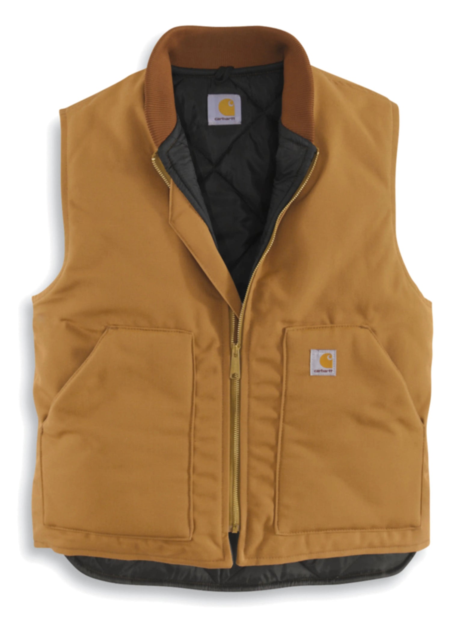 Carhartt Quilt Lined Arctic Vest Brown Prior