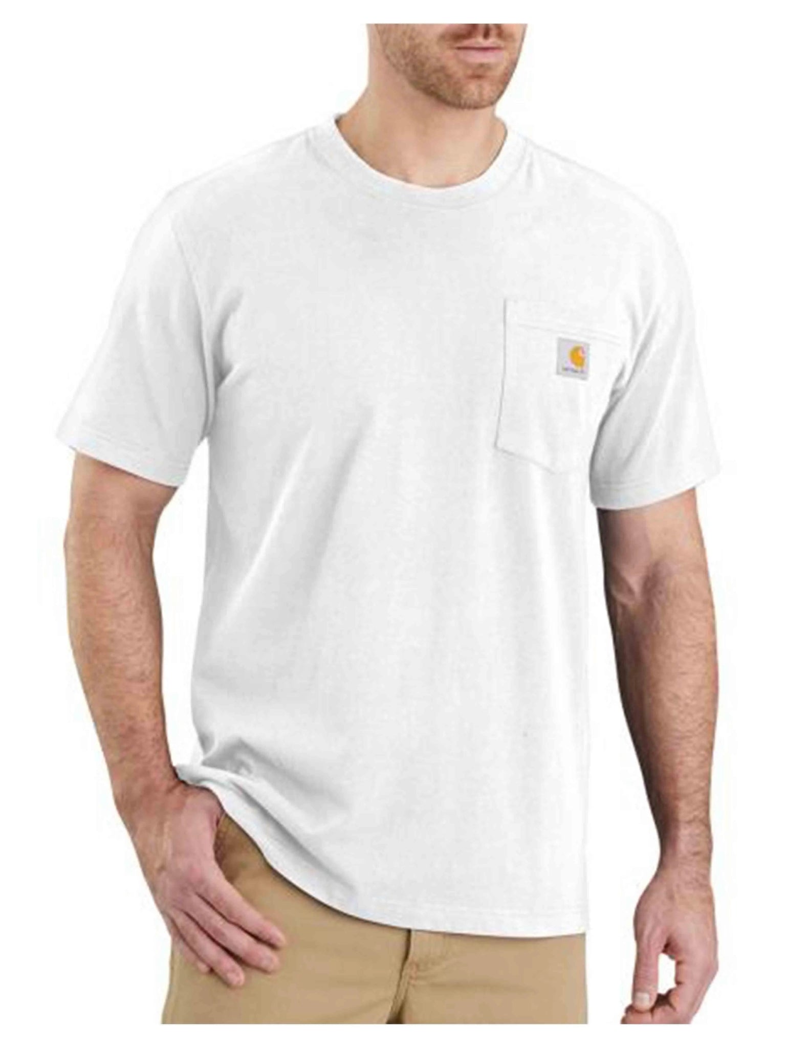 Carhartt Relaxed Fit Pocket Tee White Prior