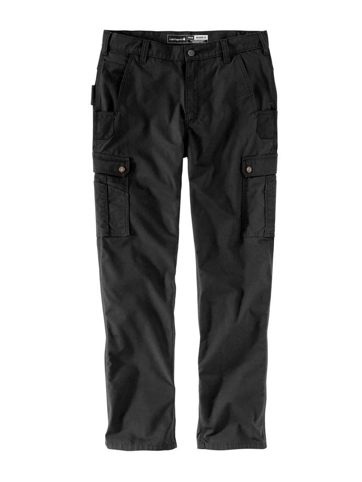 Carhartt Rugged Flex Relaxed Fit Ripstop Cargo Work Pant Black Prior