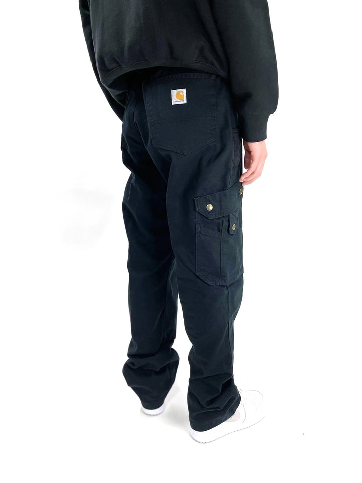 Carhartt Rugged Flex Relaxed Fit Ripstop Cargo Work Pant Black Prior