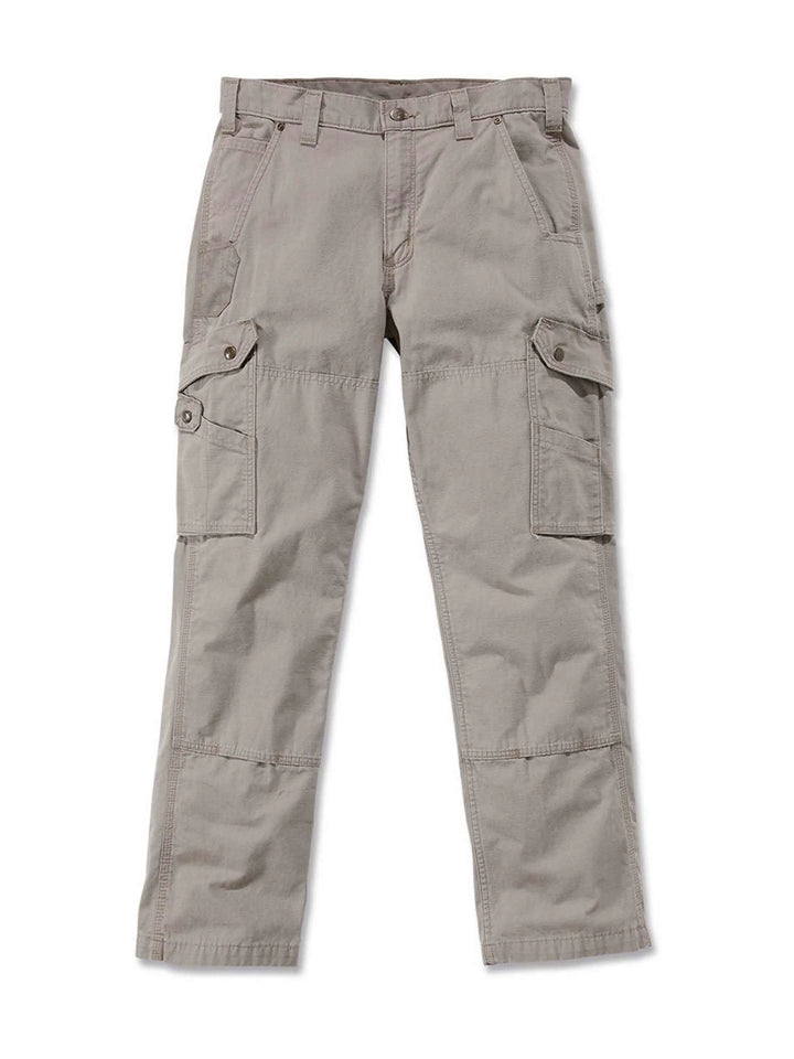 Carhartt Rugged Flex Relaxed Fit Ripstop Cargo Work Pant Greige Prior