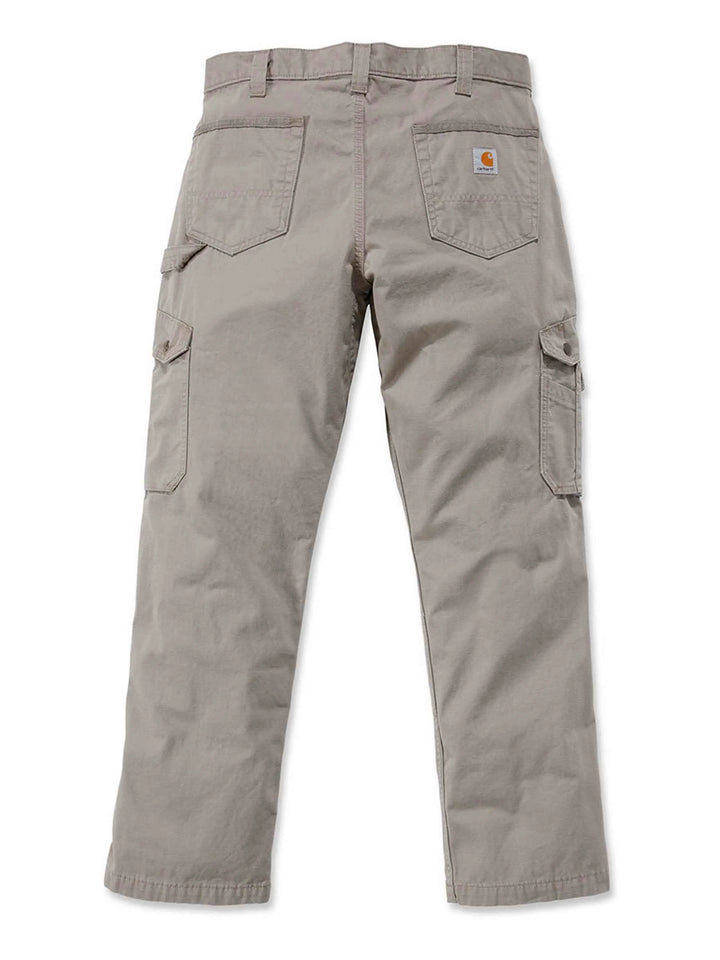 Carhartt Rugged Flex Relaxed Fit Ripstop Cargo Work Pant Greige Prior