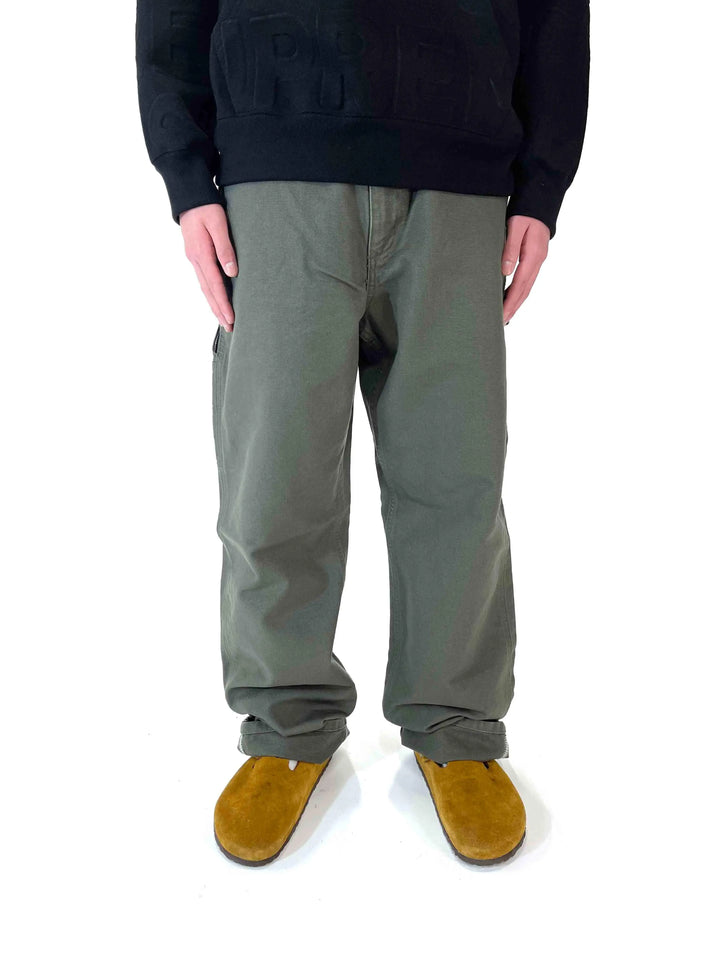 Carhartt Washed Loose Fit Pant Moss Prior