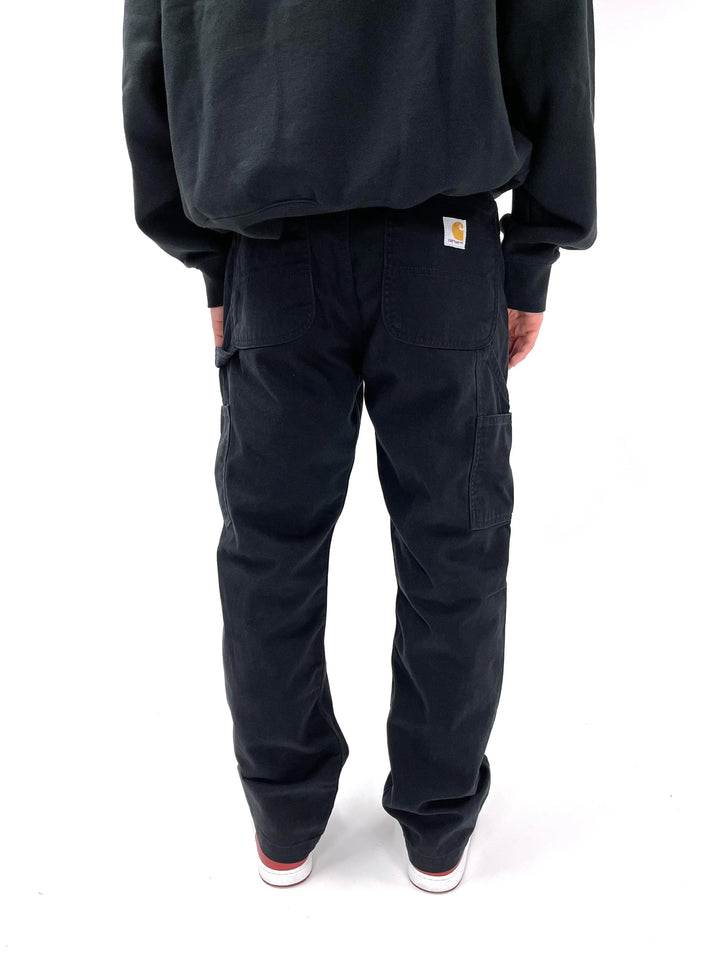 Carhartt Washed Twill Relaxed Fit Pant Black Prior