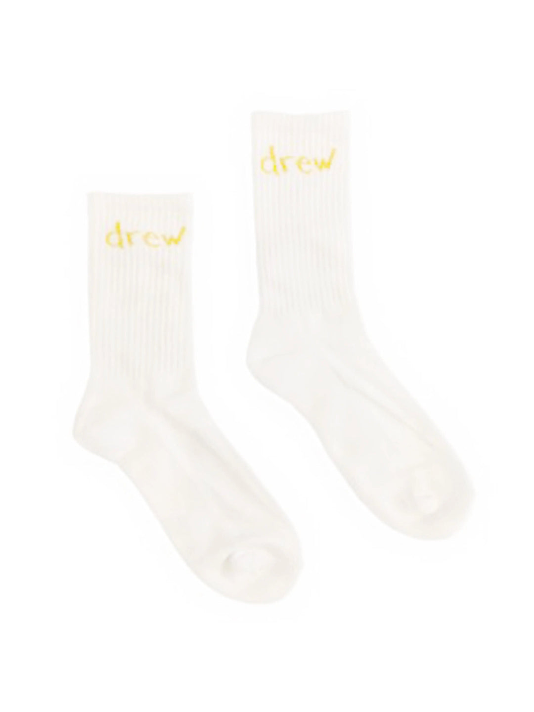 Drew House Scribble Logo Socks White Prior