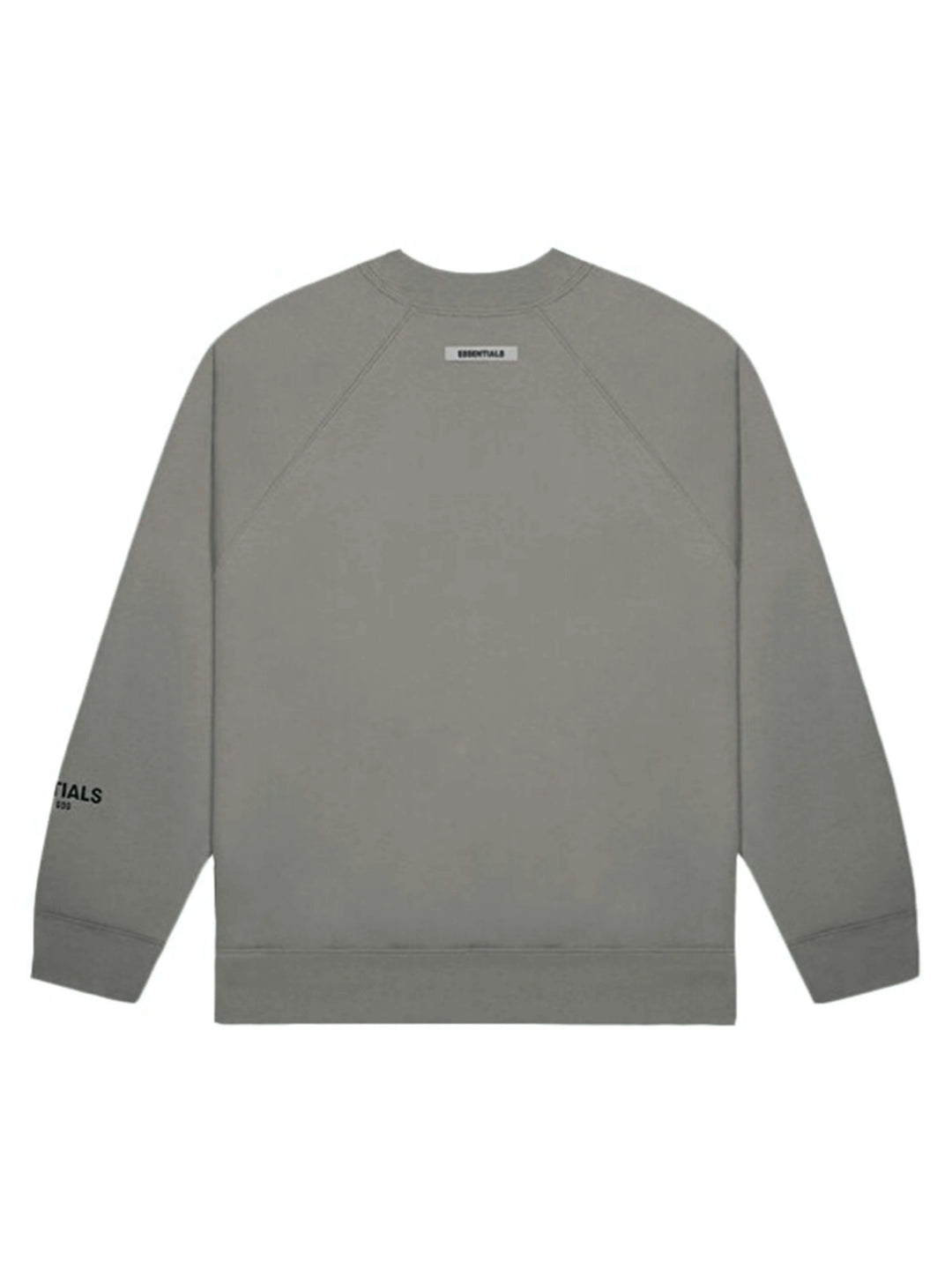 FOG ESSENTIALS 3D Silicon Applique Crewneck Charcoal [SS20] Fear Of God Essentials