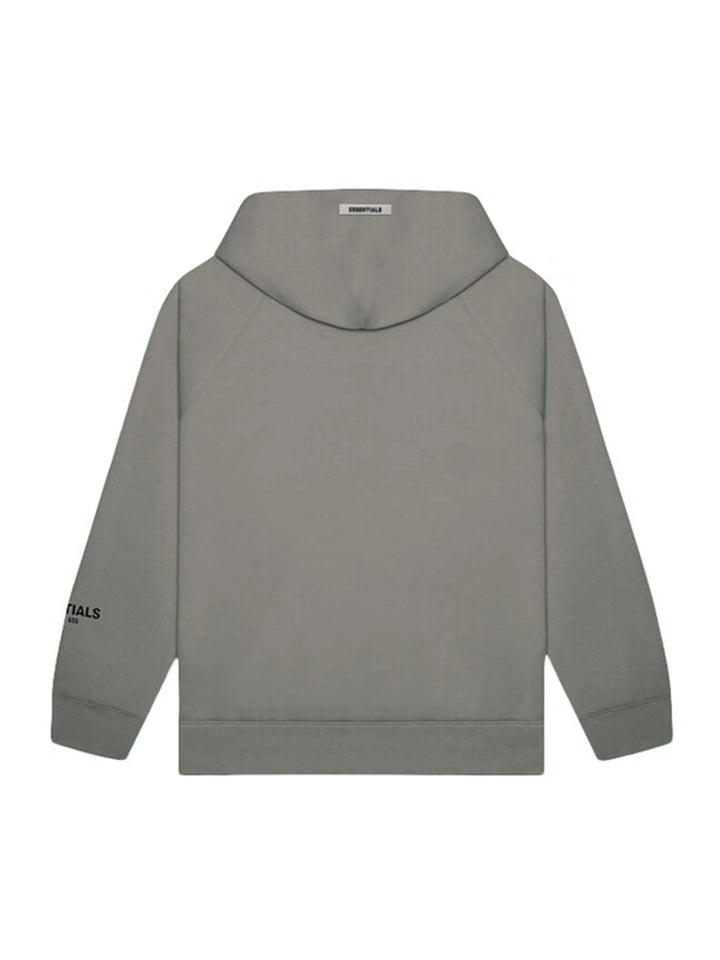 FOG ESSENTIALS 3D Silicon Applique Pullover Hoodie Charcoal [SS20] Fear Of God Essentials