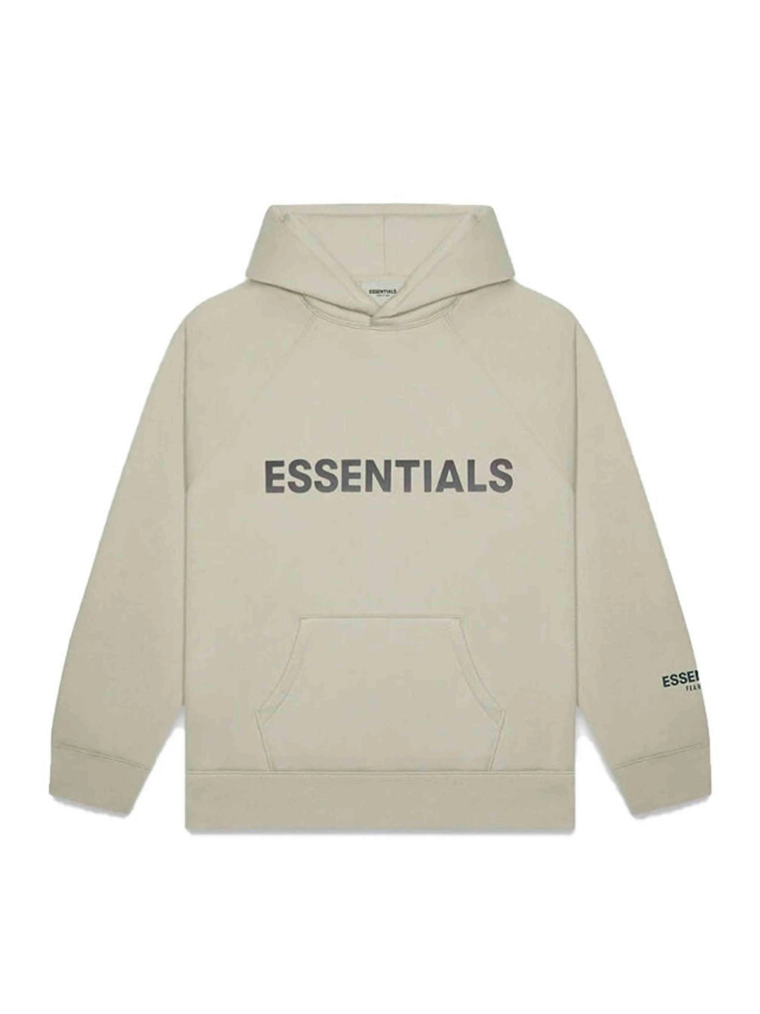 FOG Essentials 3D Silicon Applique Pullover Moss Fear Of God Essentials