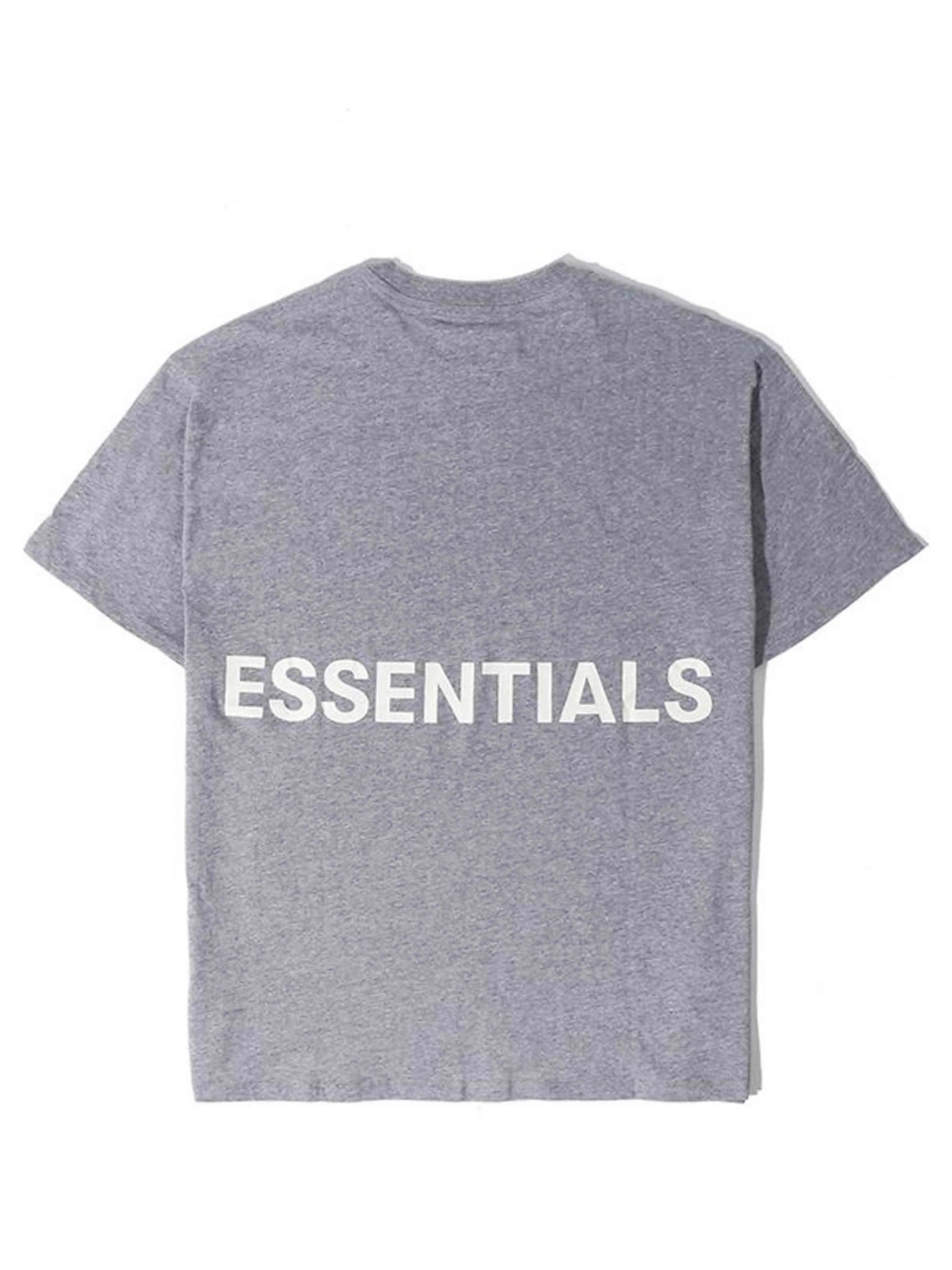FOG Essentials Reflective Logo Tee Grey Fear Of God Essentials