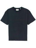 Fear Of God Essentials 3D Silicon Applique Boxy Tee Black Fear Of God Essentials