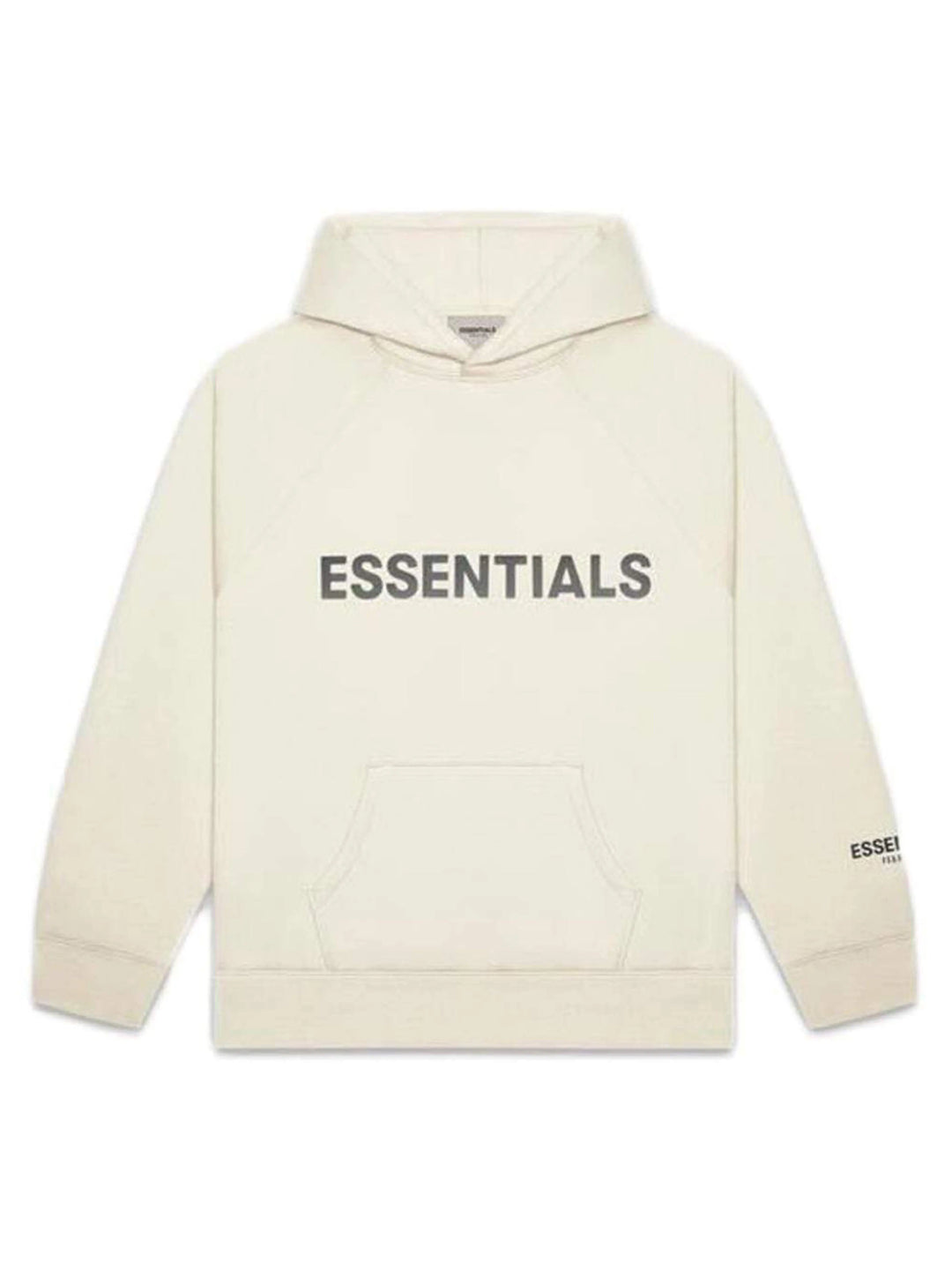 Fear Of God Essentials Applique Logo Hoodie Buttercream [SS20] Prior