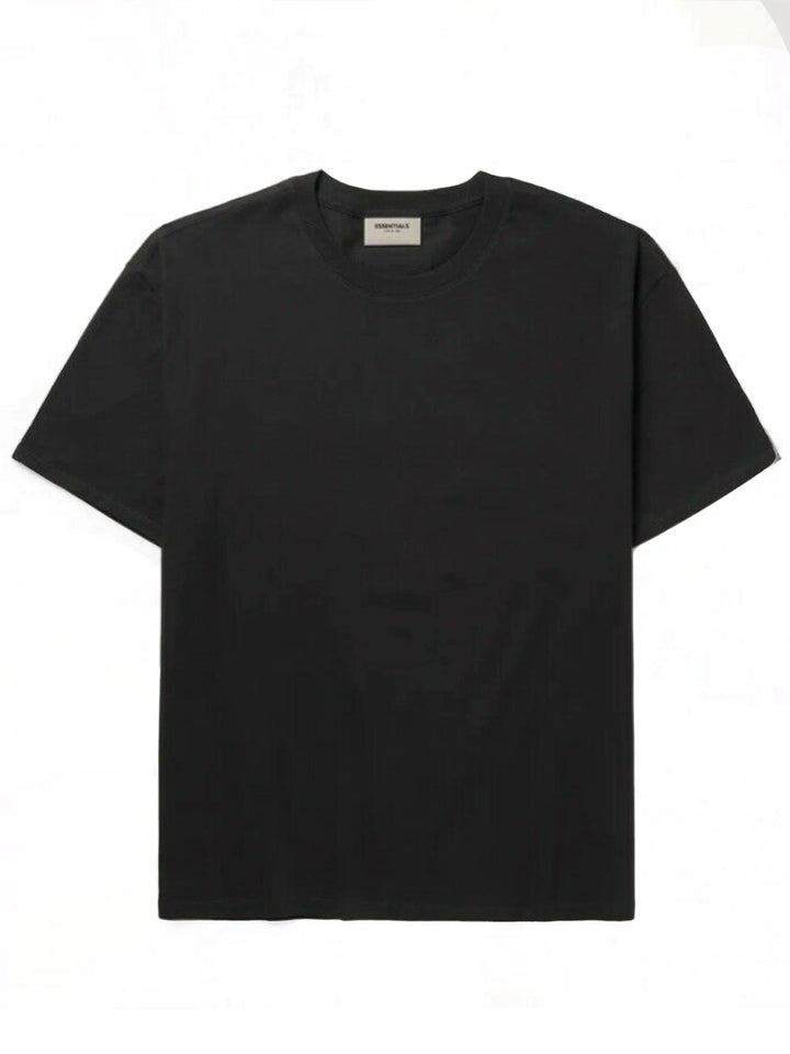 Fear Of God Essentials Back Logo Boxy Tee Black [SS21] Prior