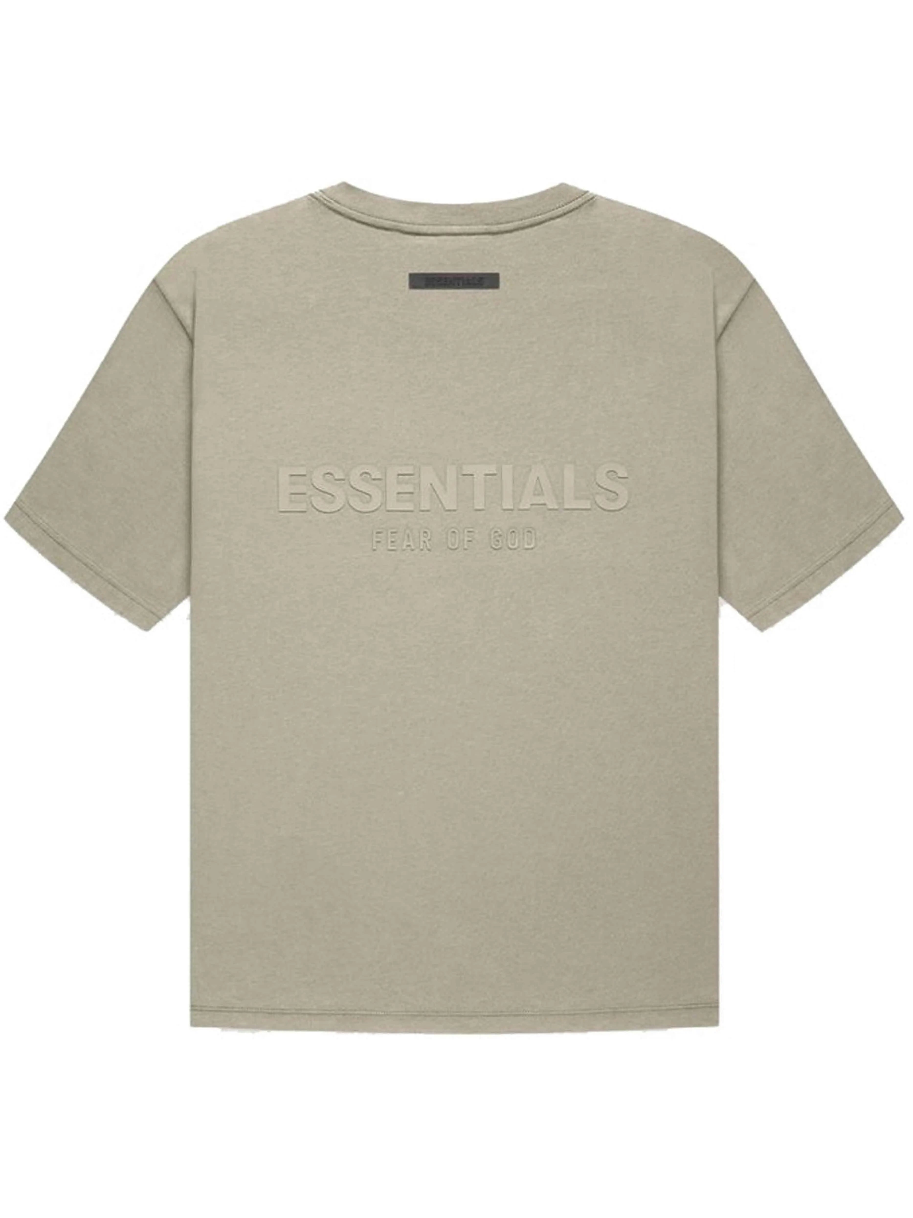 Fear Of God Essentials Back Logo Boxy Tee Pistachio [FW21] Prior