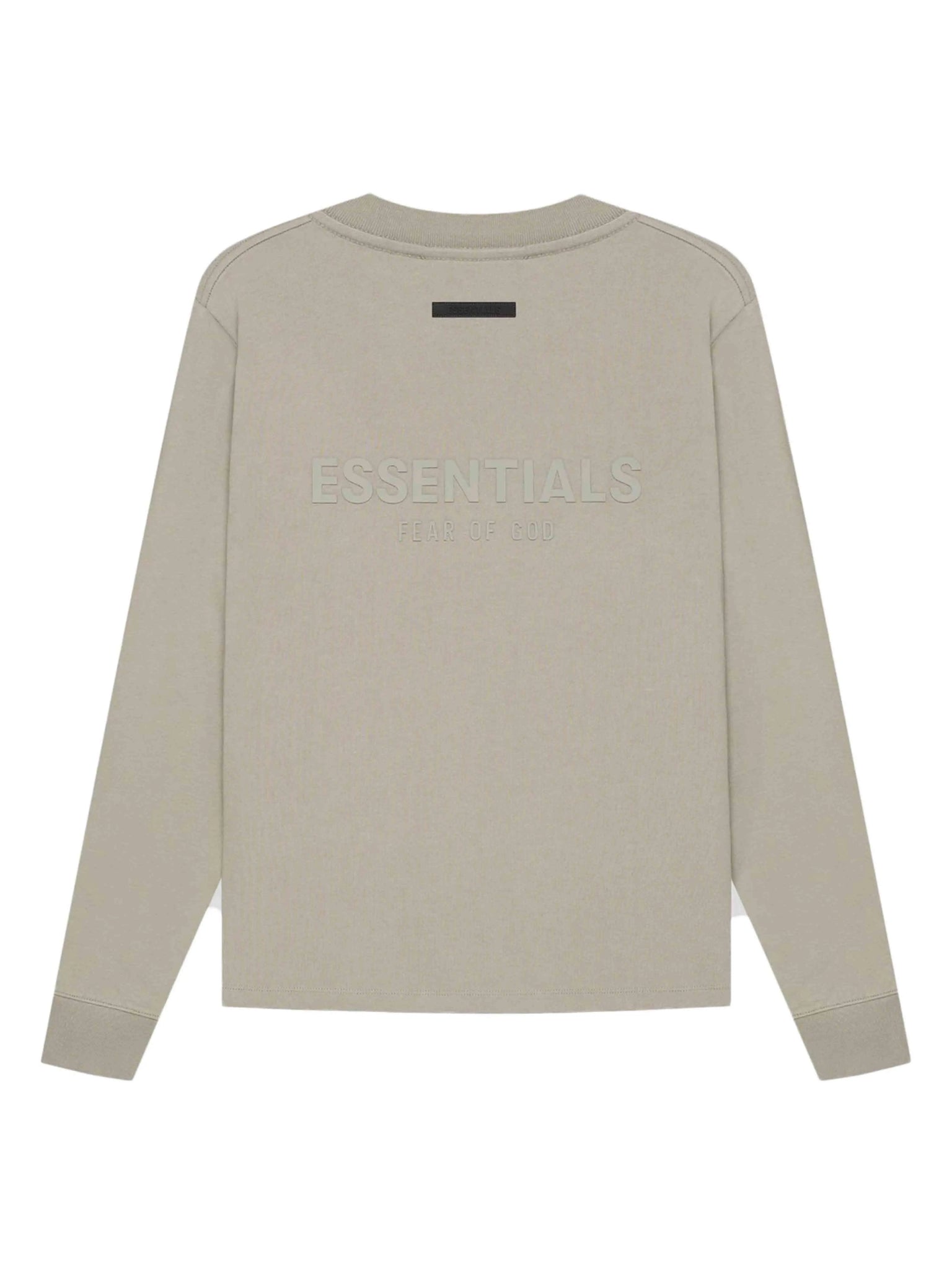 Fear Of God Essentials Back Logo Crewneck Moss/Goat [SS21] Prior