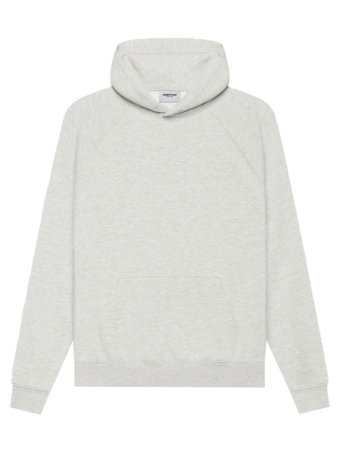 Fear Of God Essentials Back Logo Hoodie Light Heather Oatmeal [SS21] Prior