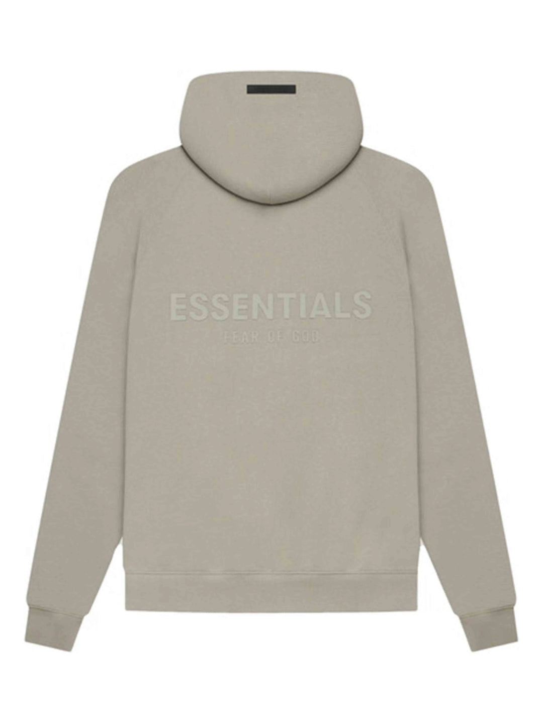 Fear Of God Essentials Back Logo Hoodie Moss/Goat [SS21] Prior