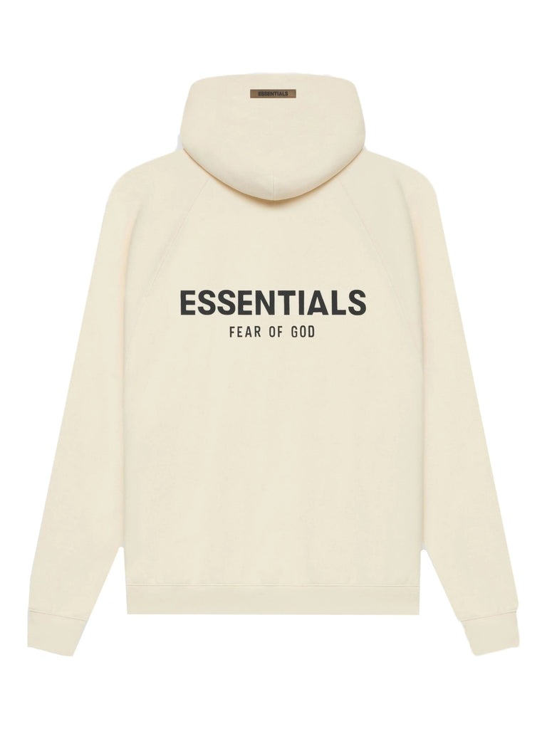 ESSENTIALS PULLOVER LOGO HOODIE クリーム FOG ESSENTIALS - FRONT LOGO HOODIE / クリーム | Tempt
