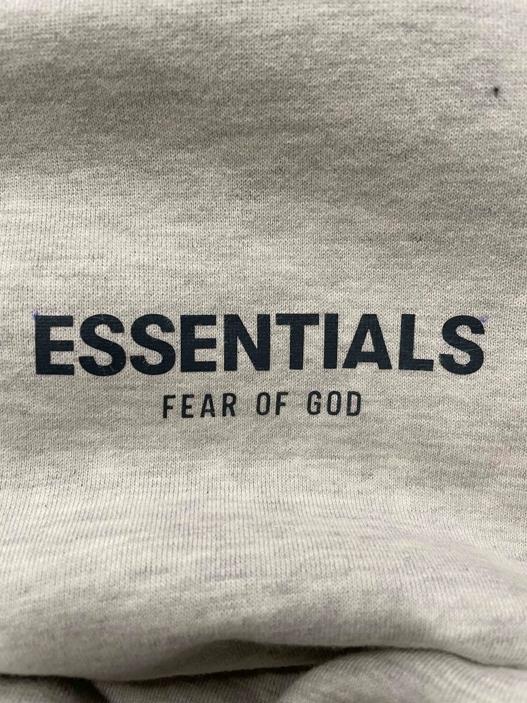 Fear Of God Essentials Core Collection Crewneck Light Heather Oatmeal [FW21] [FACTORY FLAW] Prior