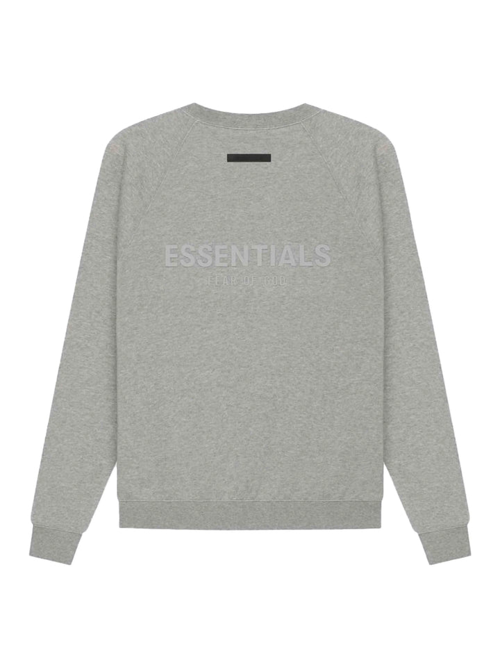 Fear Of God Essentials Crewneck Dark Heather Oatmeal [SS21] Prior