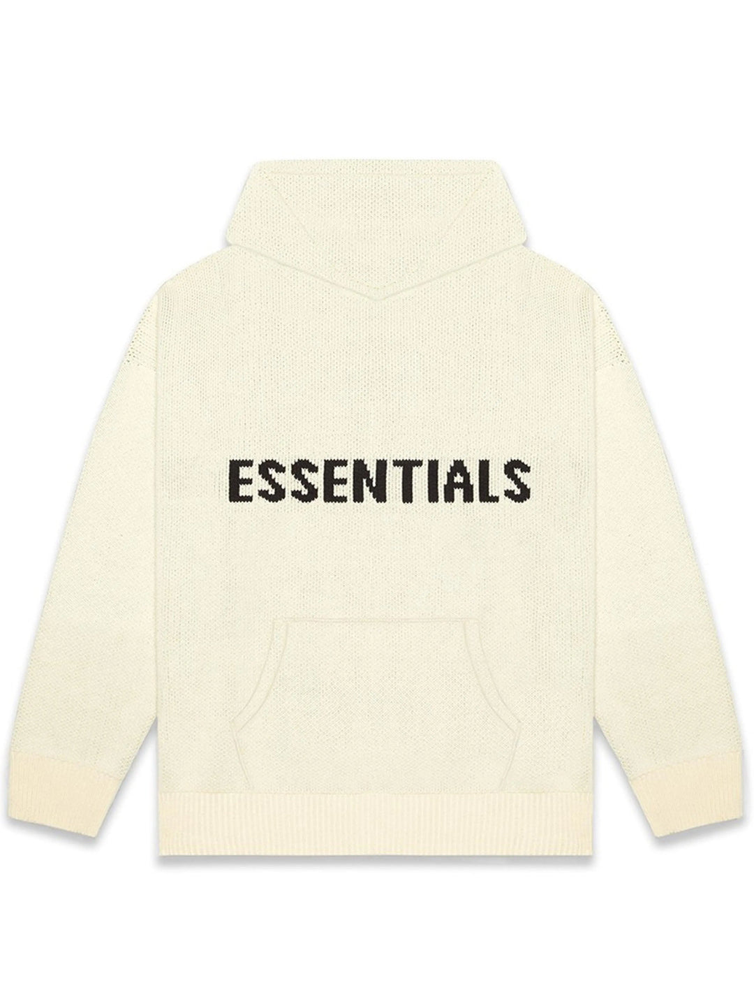Fear Of God Essentials Knit Pull Over Hoodie Cream [FW20] Prior