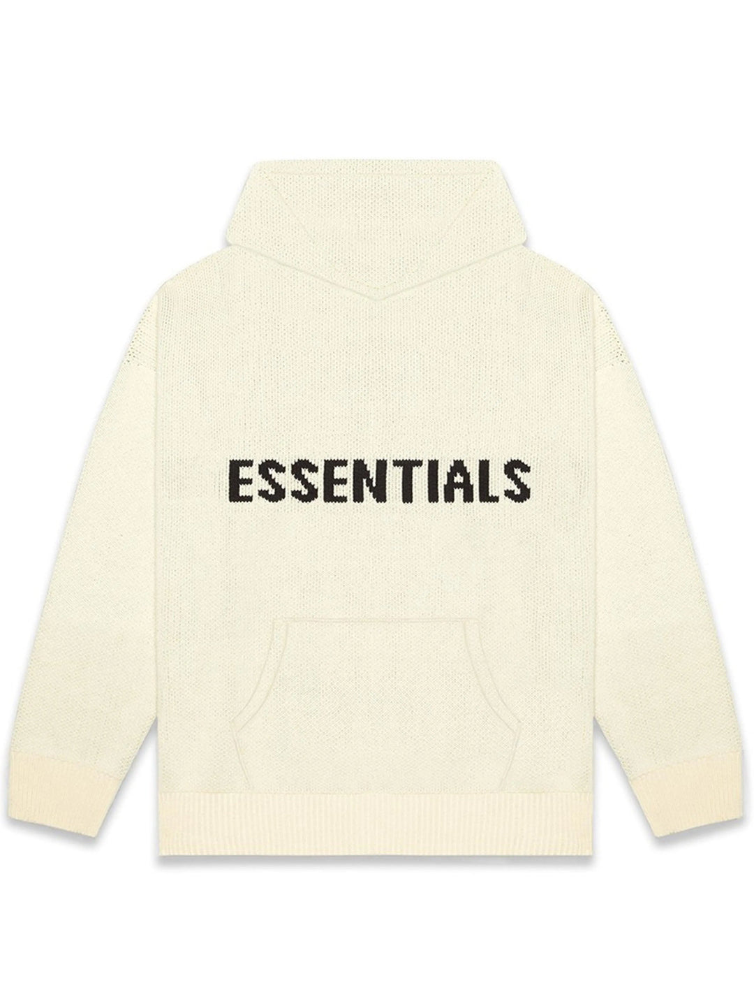 Fear Of God Essentials Knit Pull Over Hoodie Cream [FW20] Prior
