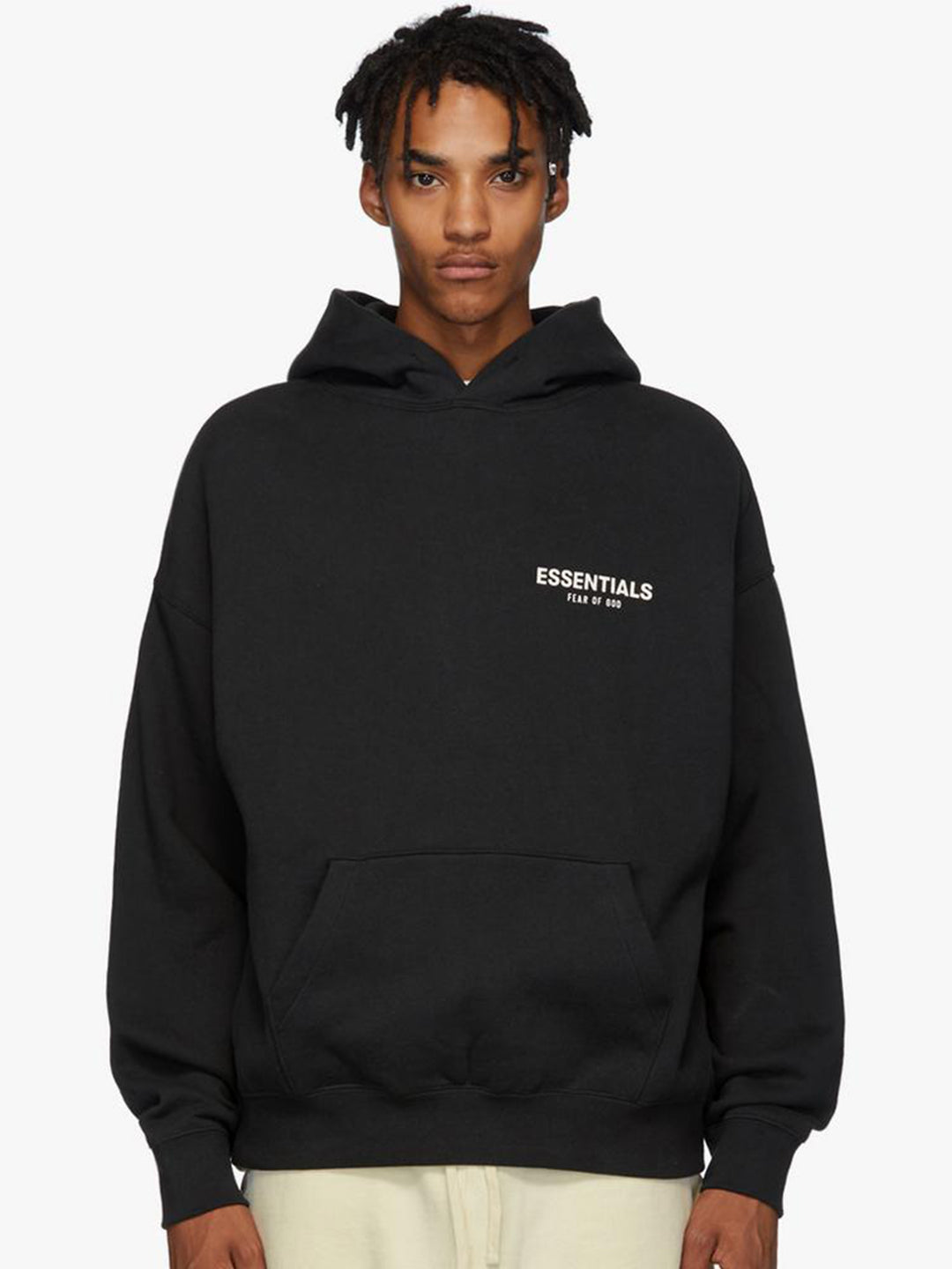 Fear Of God Essentials Photo Hoodie Black [FW19] Prior