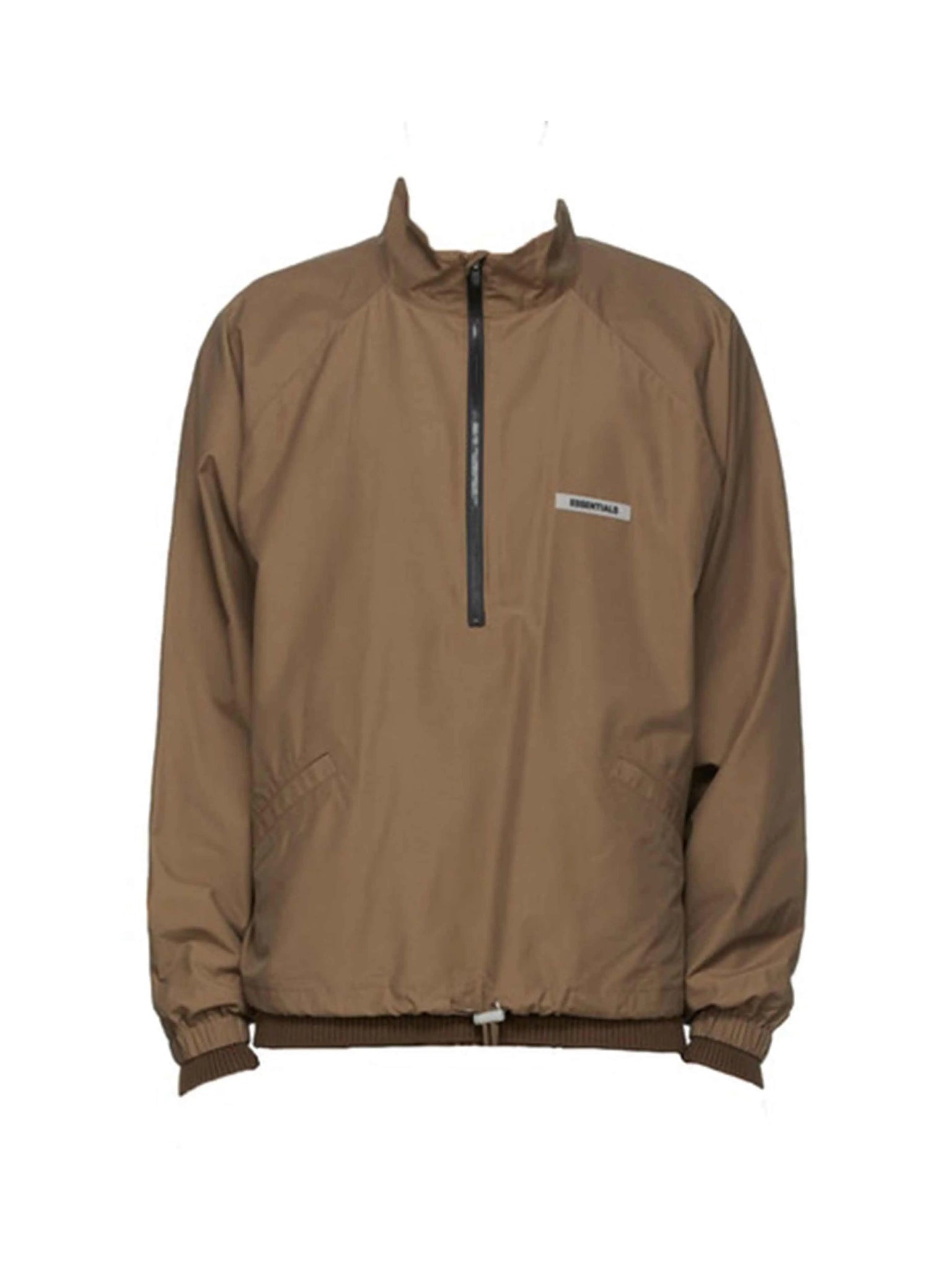 Fear Of God Essentials x SSENSE Half Zip Track Jacket Rain Drum [FW20] Fear Of God Essentials